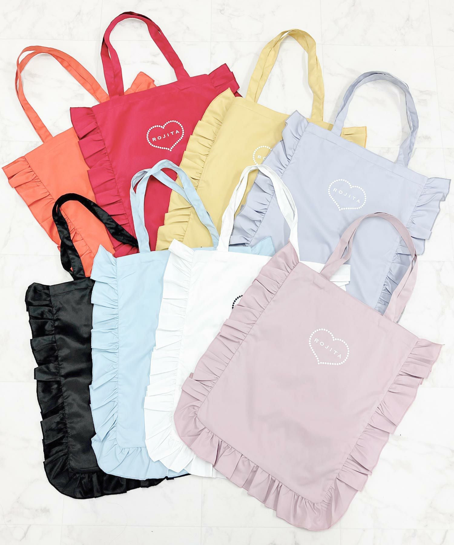 ROJITA推し活フリルトートバック | Rlab store