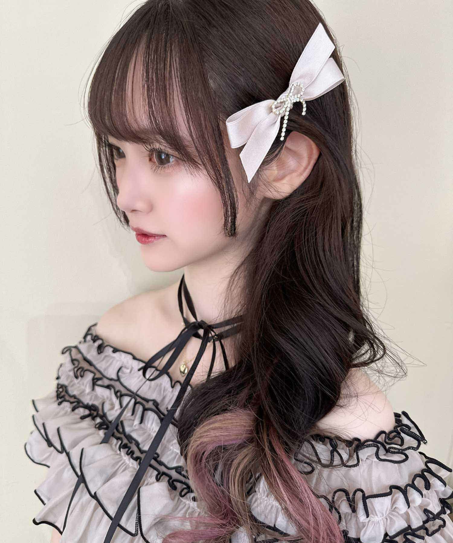 【即購入可】うたかた華かぐら　フリルJSK リボンクリップセット ダブルリボンクリップセット | Rlab store
