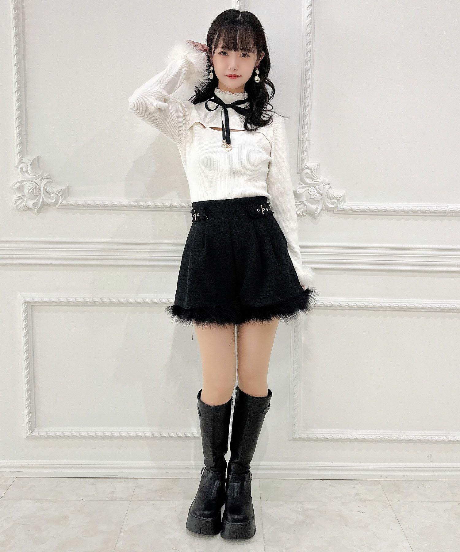 ファーショートパンツ | Rlab store