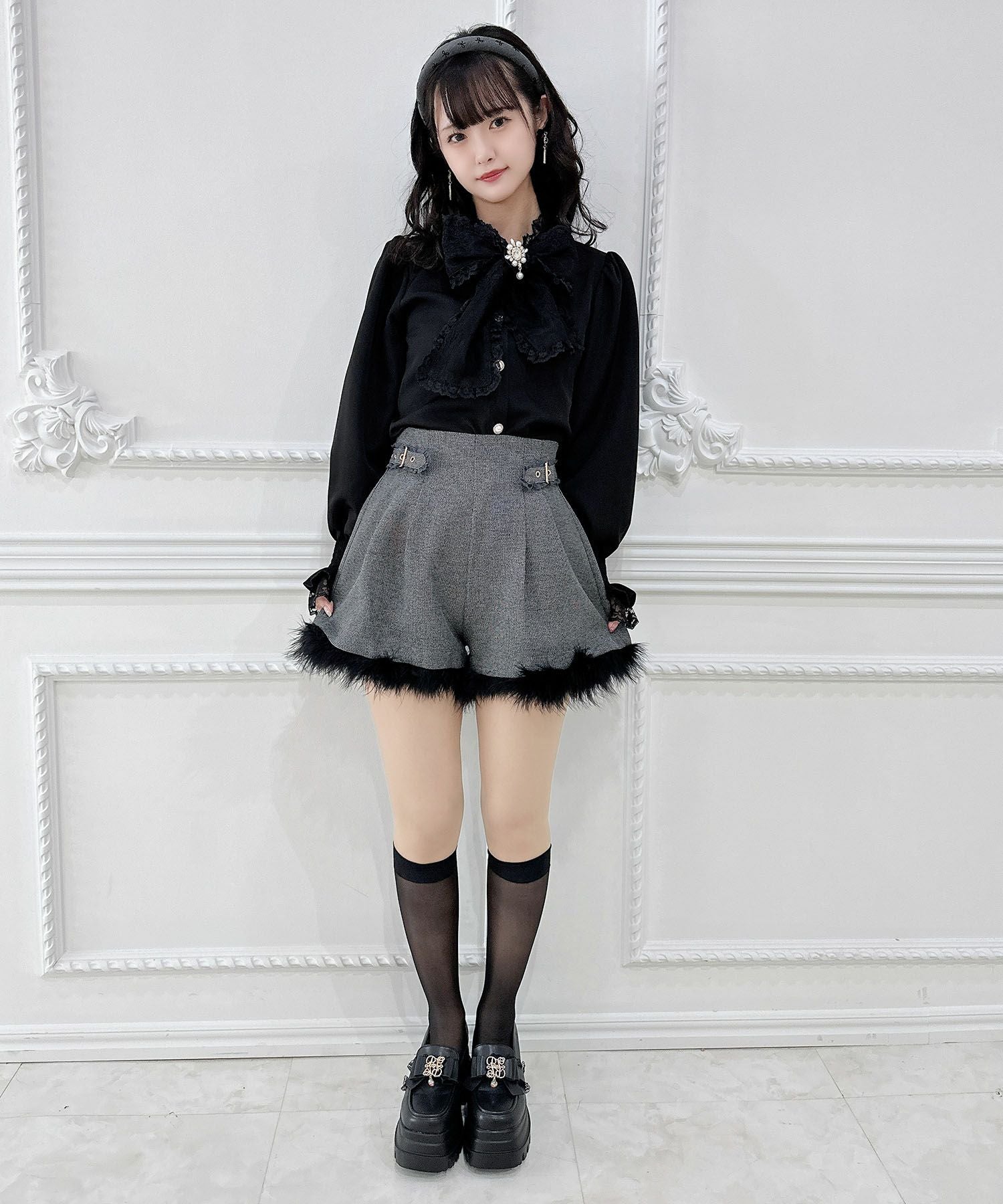 ファーショートパンツ | Rlab store