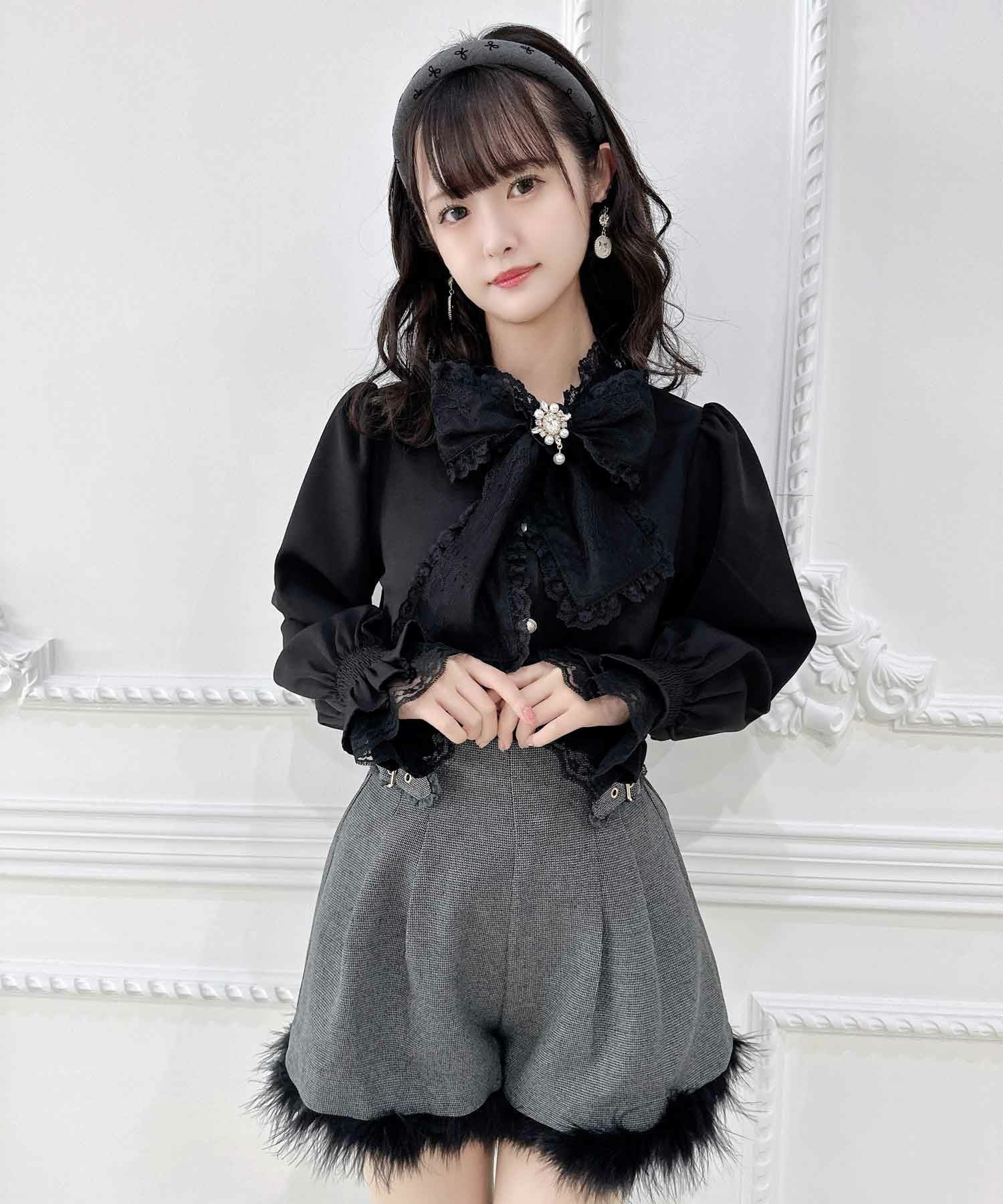 ファーショートパンツ | Rlab store