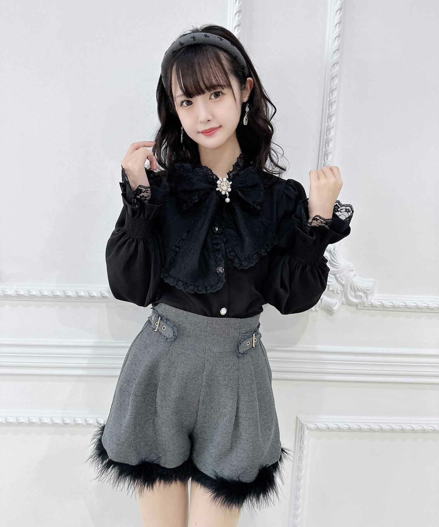 s*h様 d.i.a. リアルファー デニムショートパンツ　シリーズ最後の1着 ファーショートパンツ | Rlab store