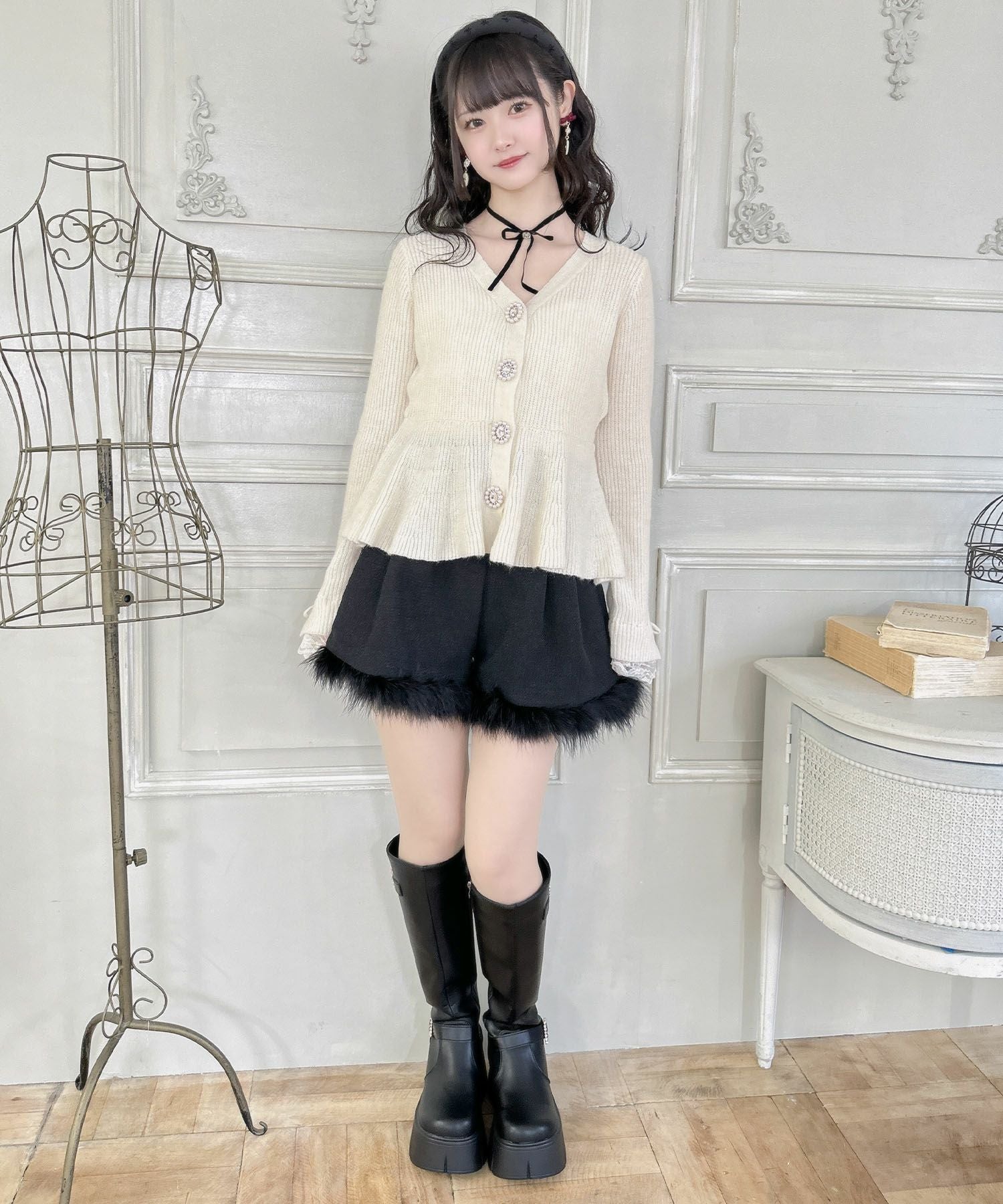 ファーショートパンツ | Rlab store