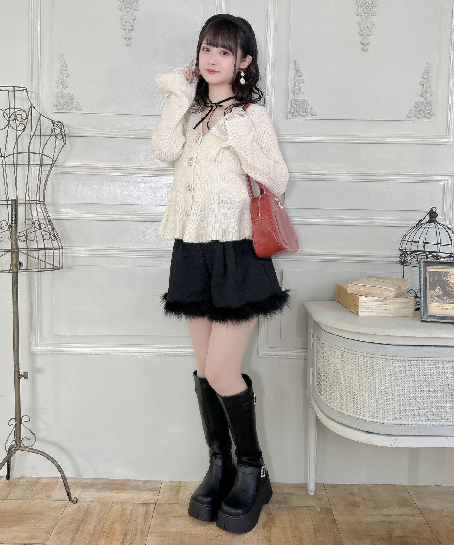 ファーショートパンツ | Rlab store