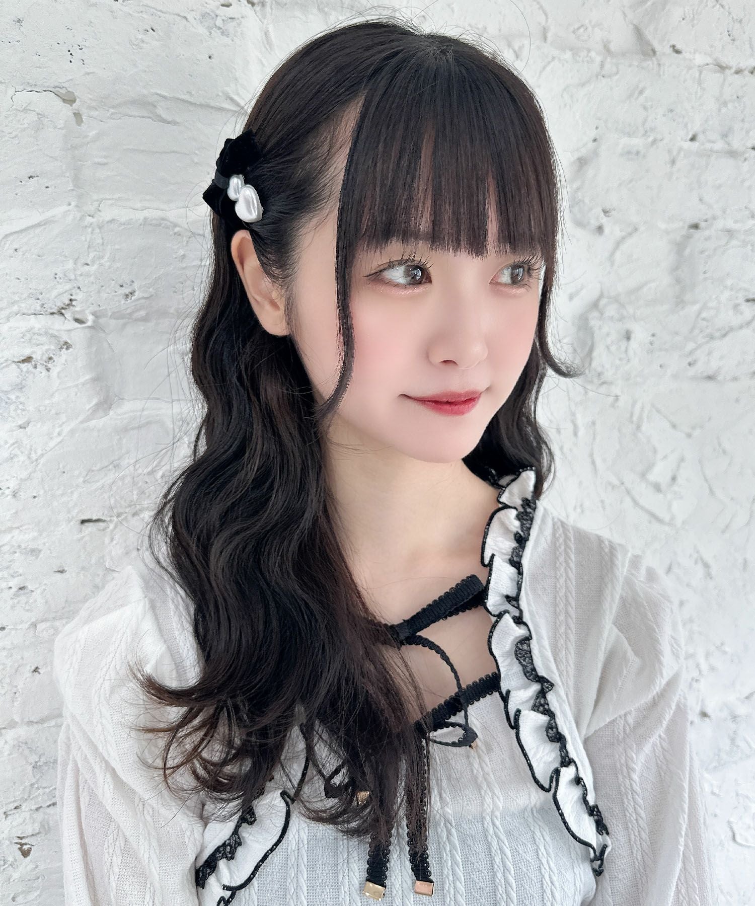 ベロアリボン×パールハートクリップSET | Rlab store