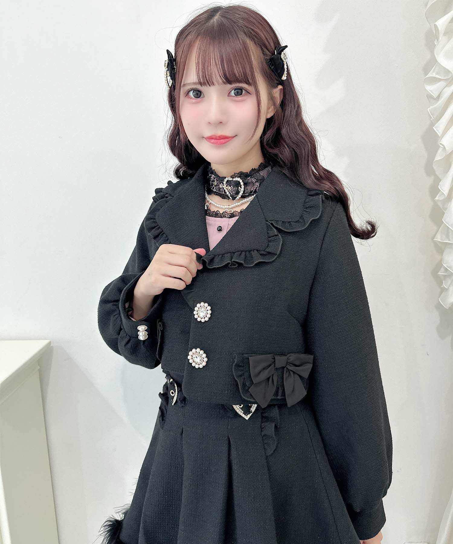 リボンポケットショートジャケット | Rlab store