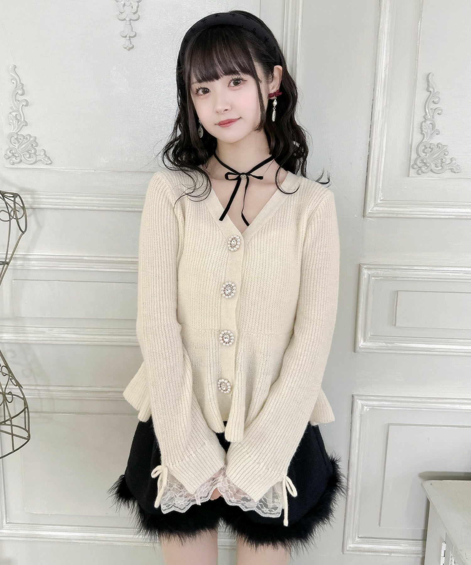 【らぶりーRITA様】 24AW美品 ラメニットカーディガン Fran F 000000003163-02.jpg?size=l&w=