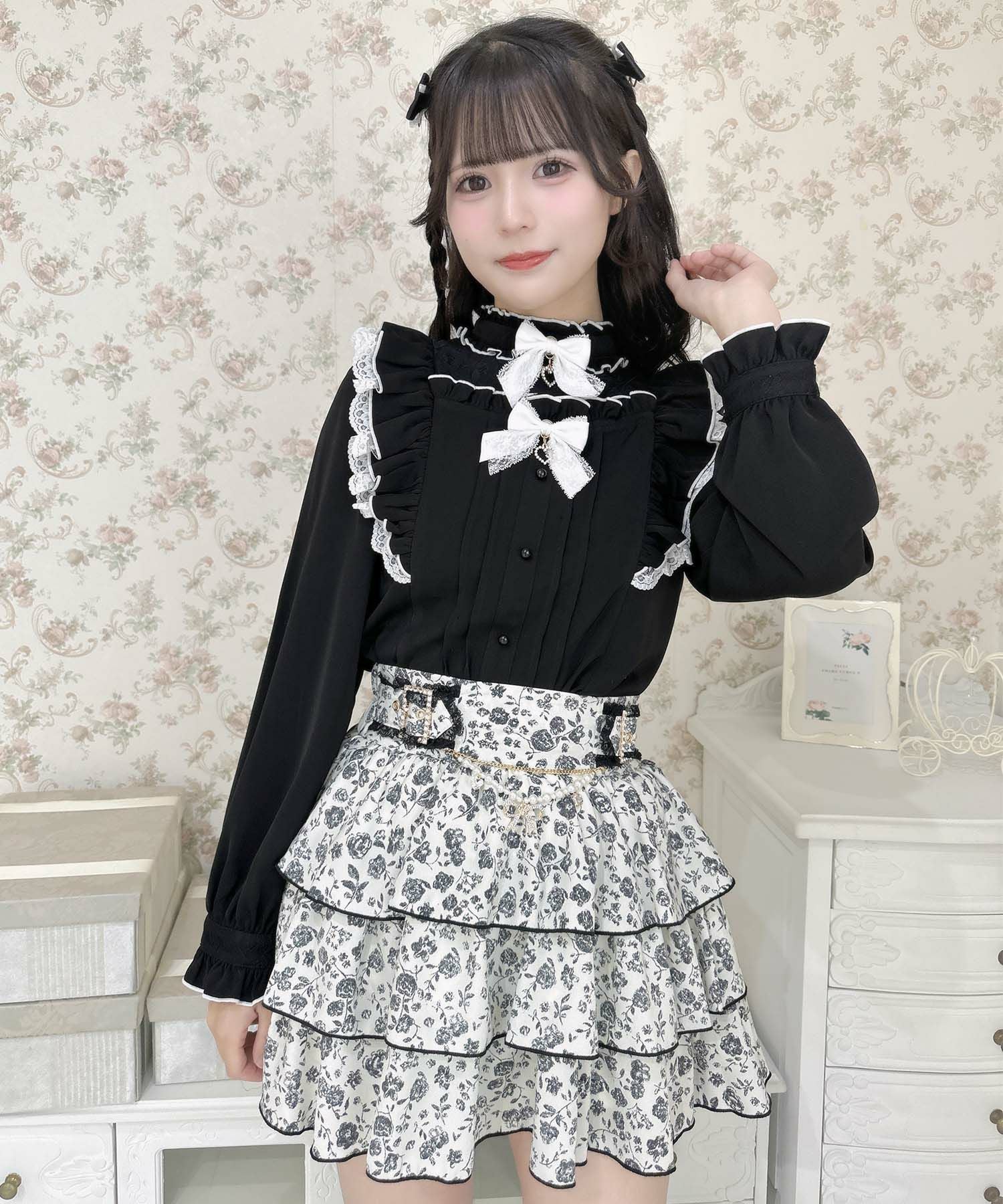 花柄ティアードスカパン | Rlab store