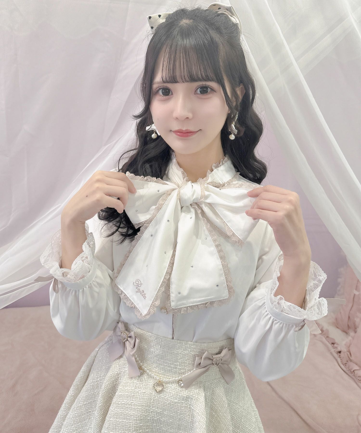 プチリボンデザインブラウス | Rlab store