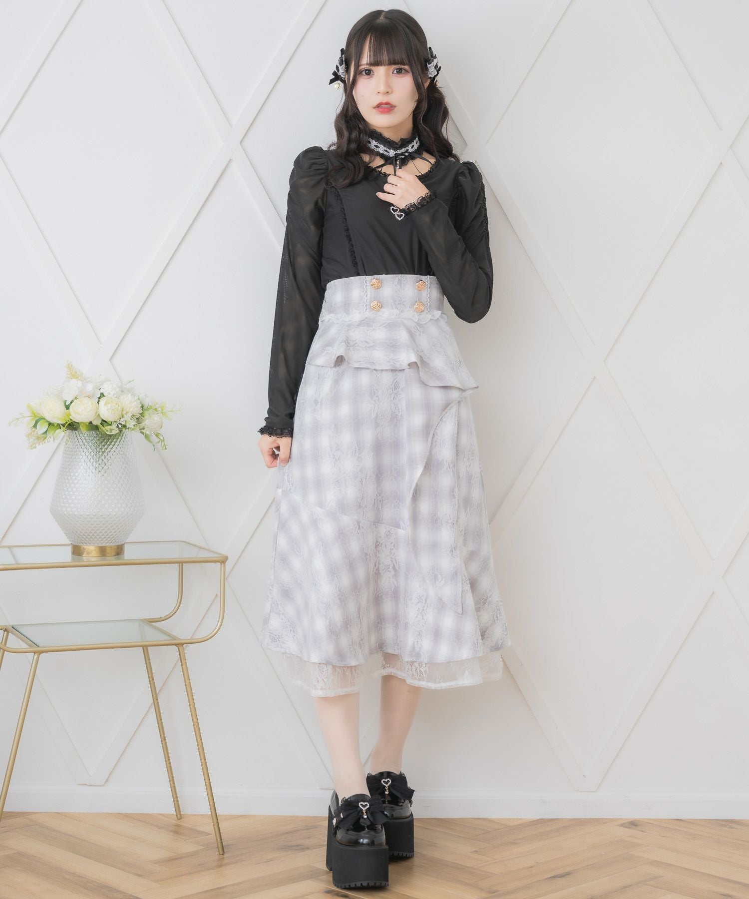 ビジューチェーンシアートップス | Rlab store