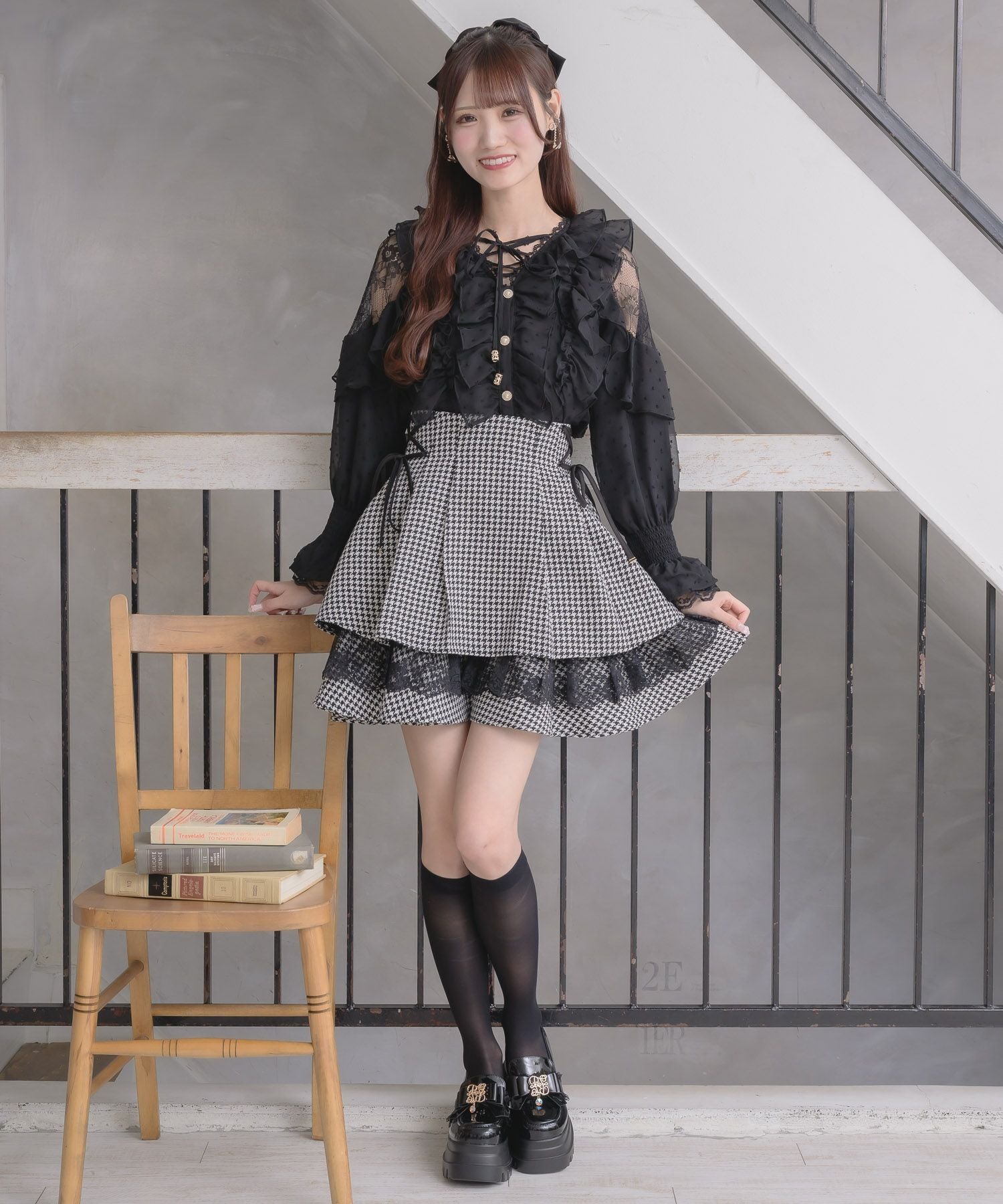 レーシーティアードミニスカート | Rlab store