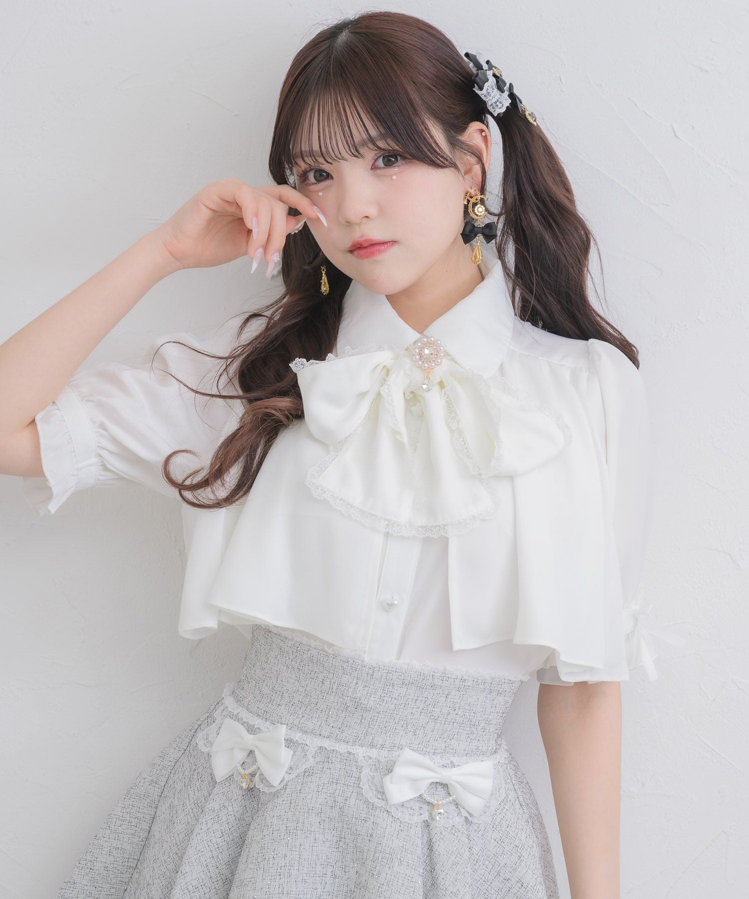 ヨークフレアボウタイブラウス | Rlab store