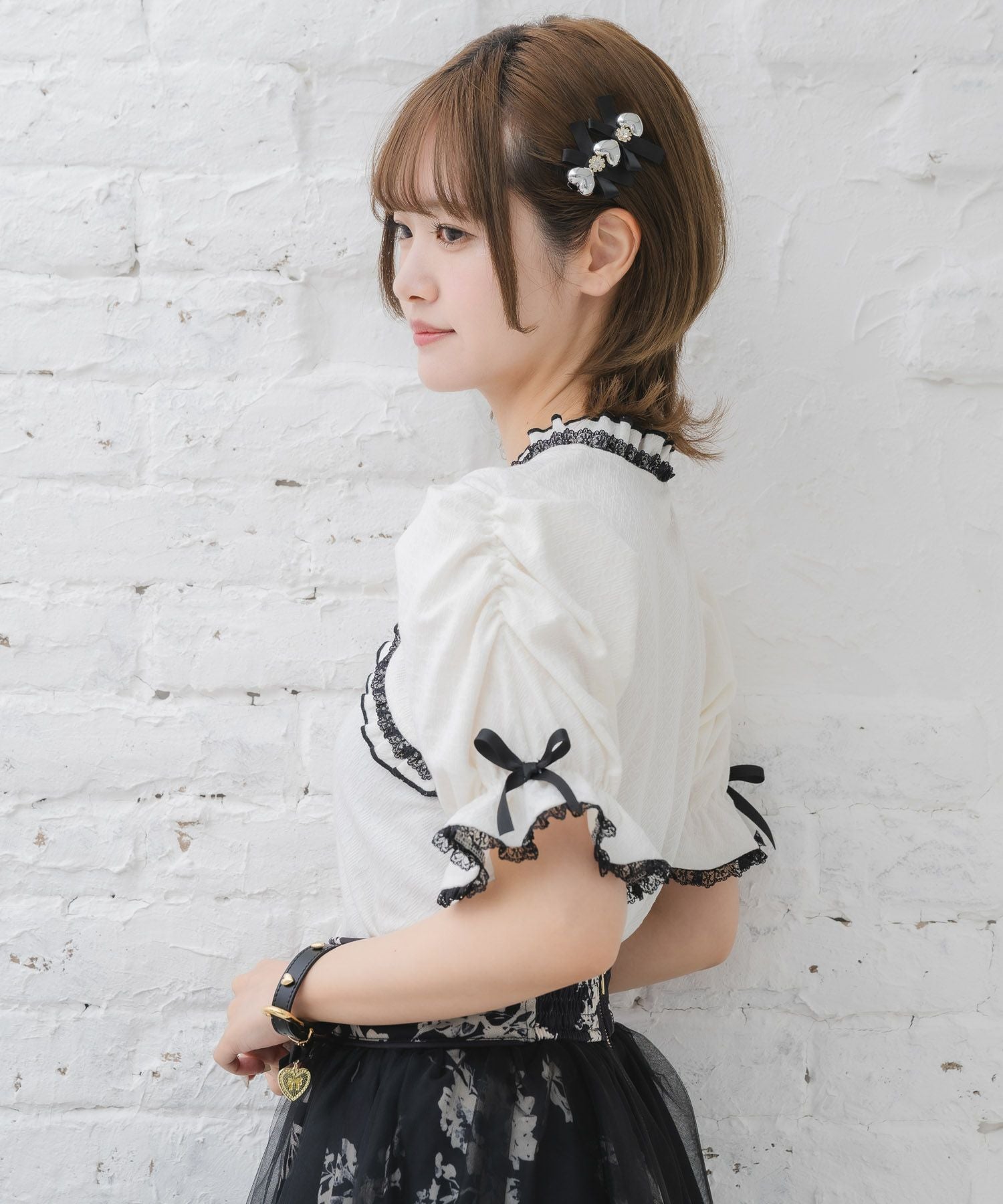 Wリボンボレロ風トップス | Rlab store