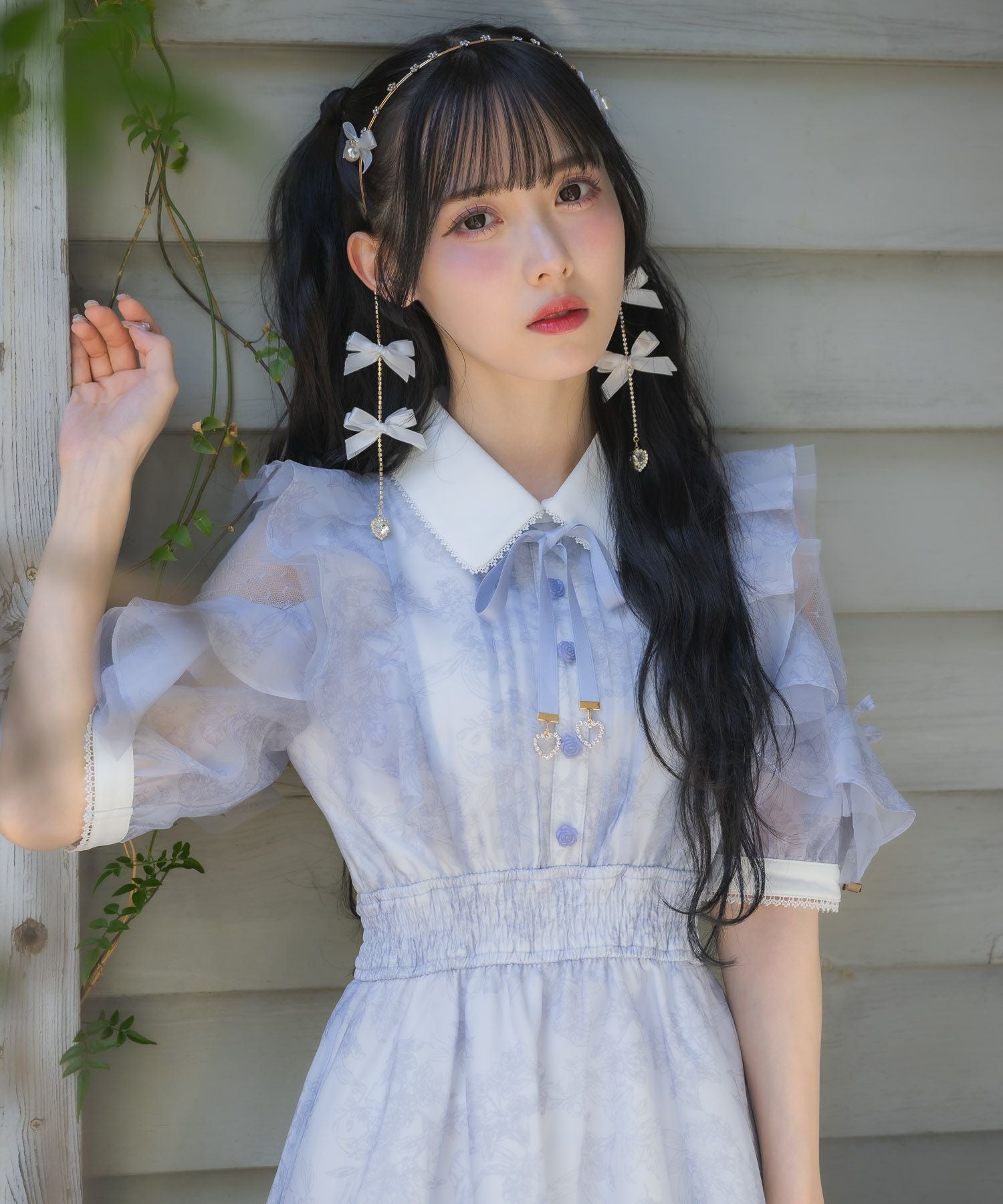 リボン付チェーンカチューシャ | Rlab store