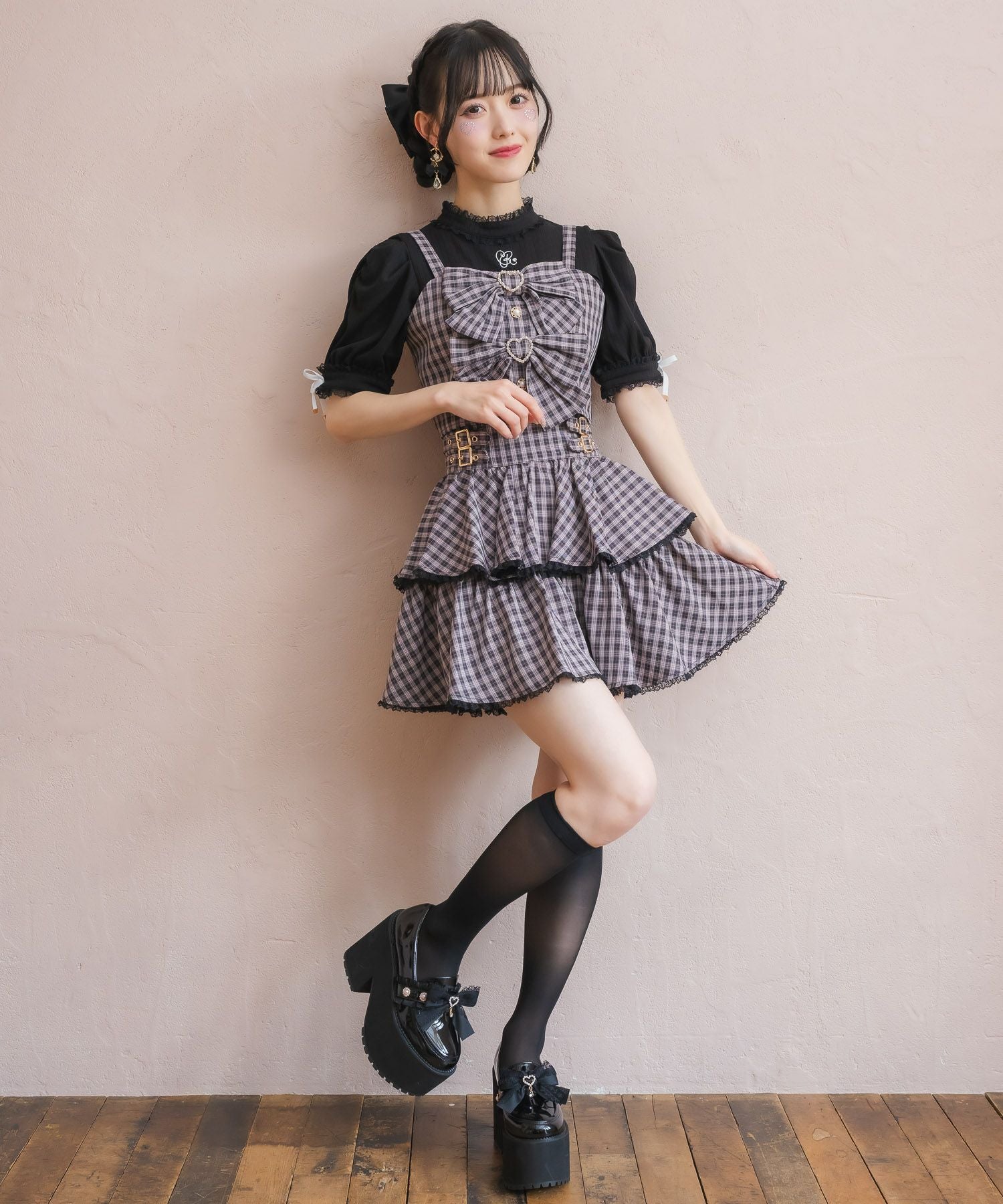 ダブルリボンビスチェスカートセット | Rlab store