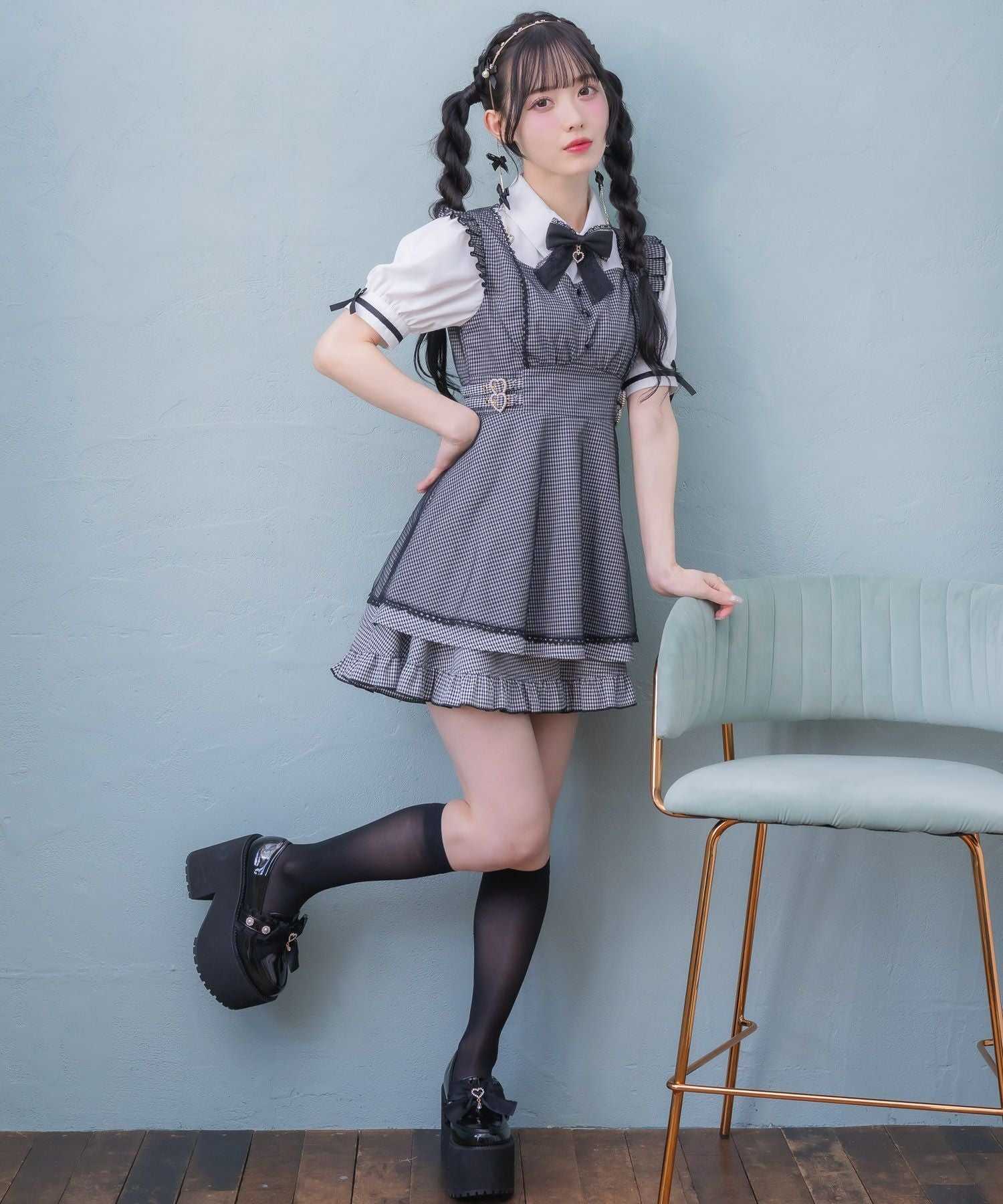 チュールレイヤードデザインセットアップ | Rlab store