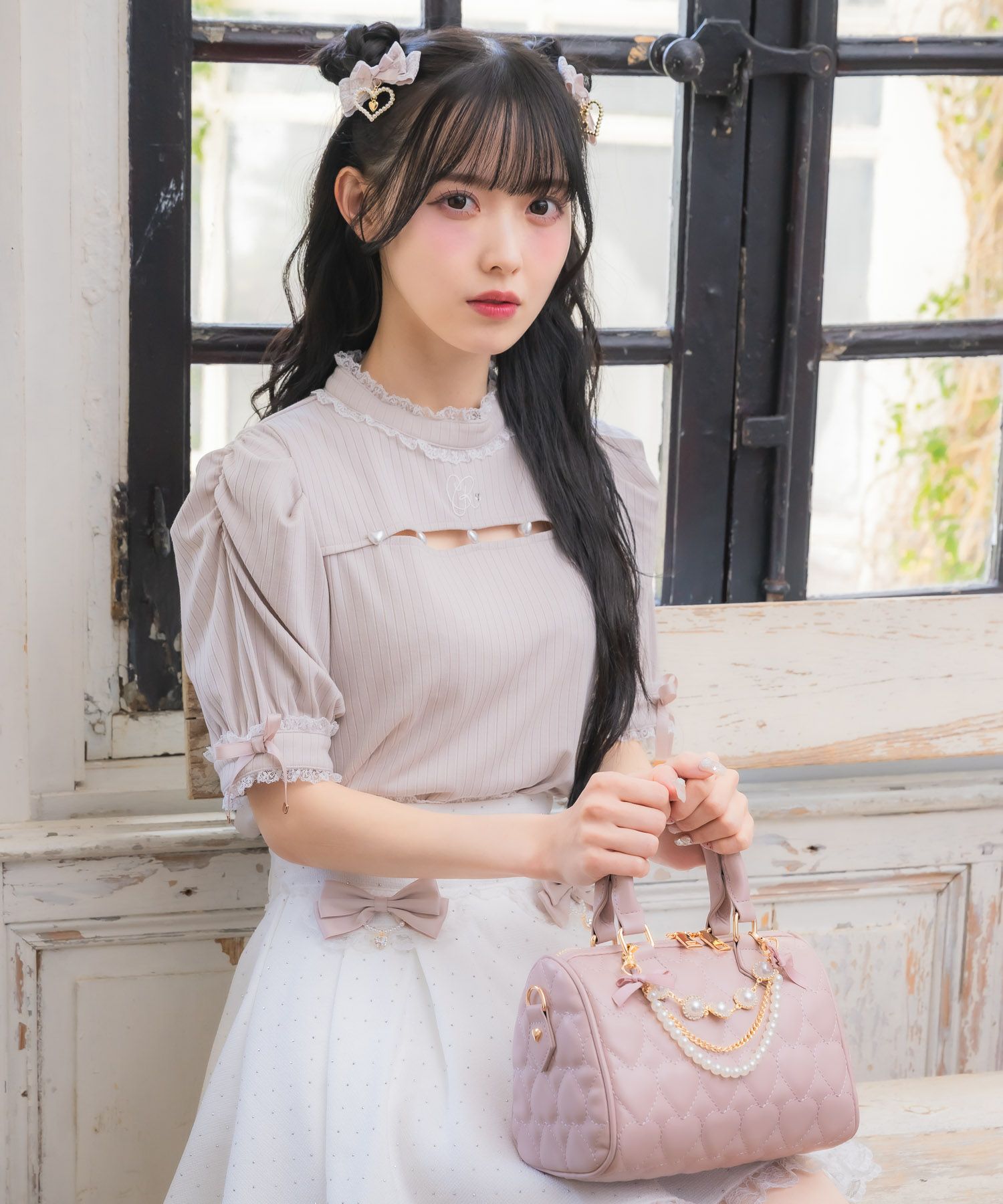 ハートキルティングチェーンBAG | Rlab store