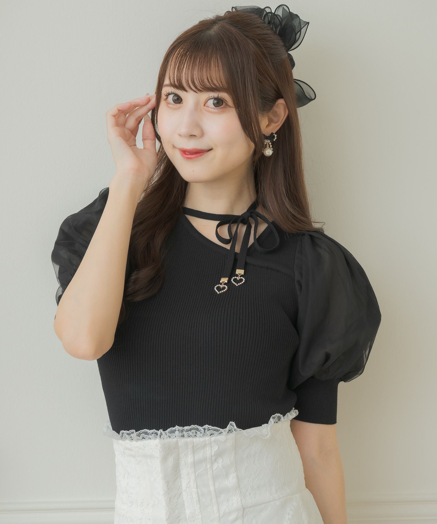 ❤︎専用❤︎ アシメデコルテ開きニット | Rlab store