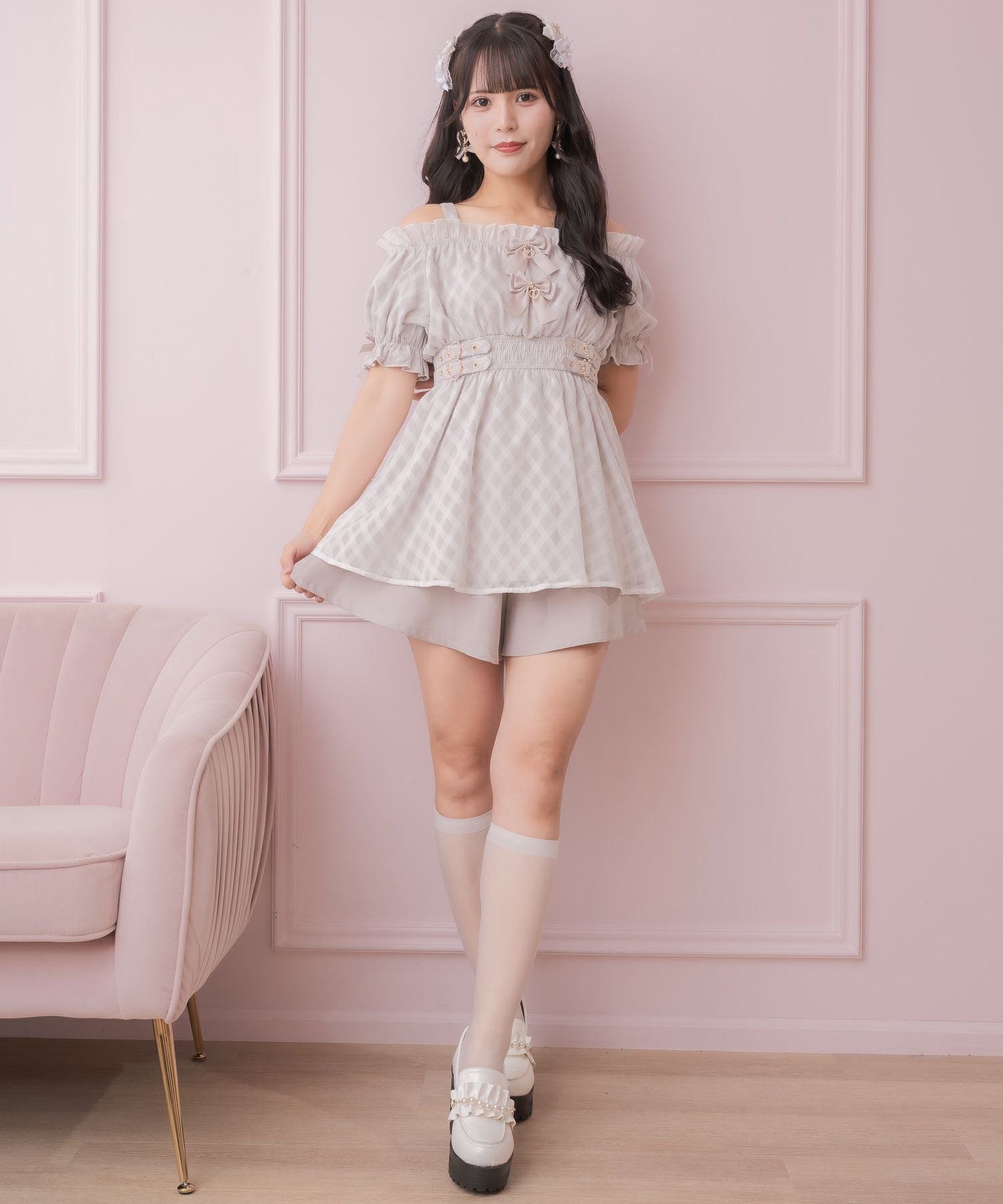 オフショルシアーセットアップ | Rlab store