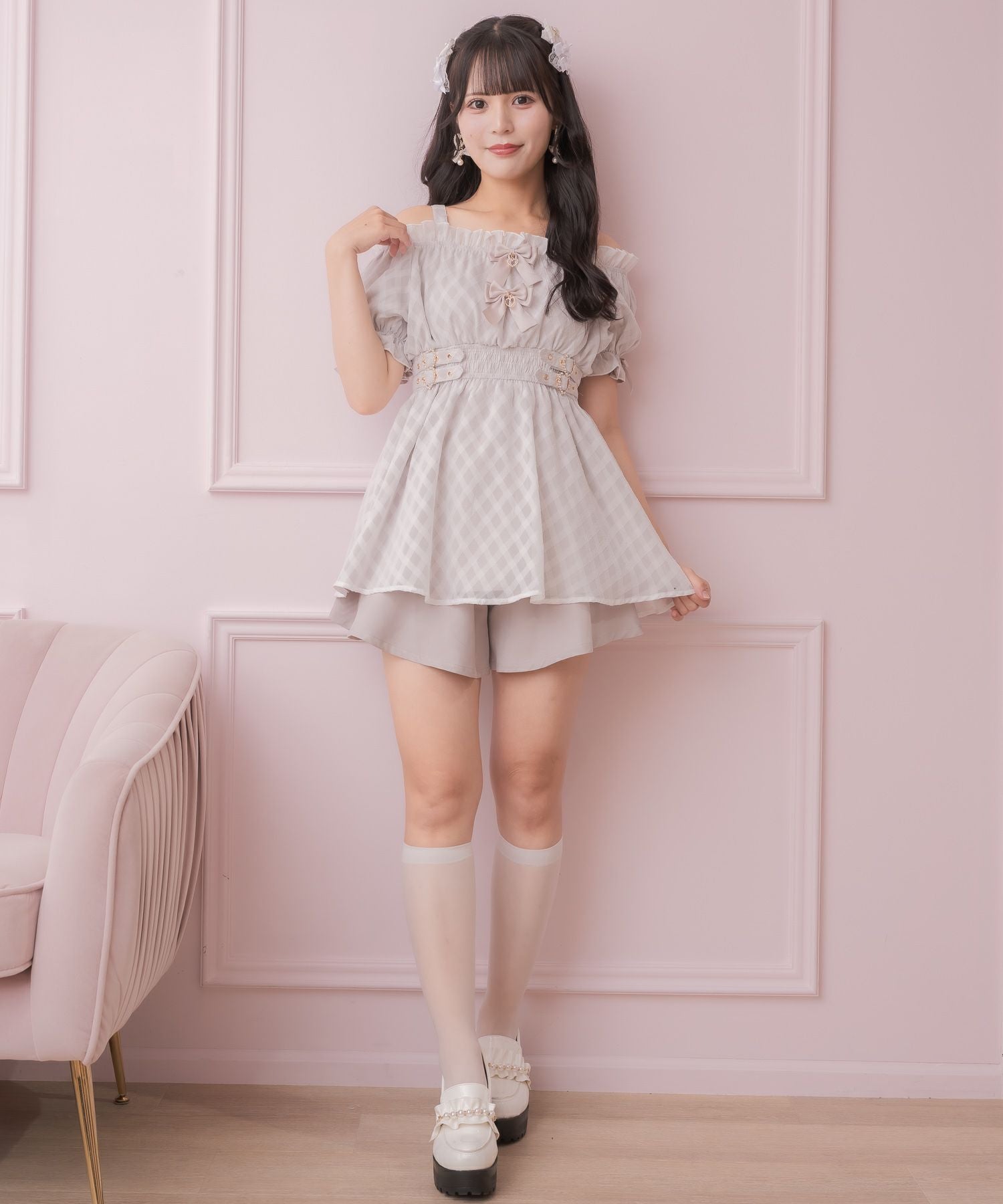 オフショルシアーセットアップ | Rlab store