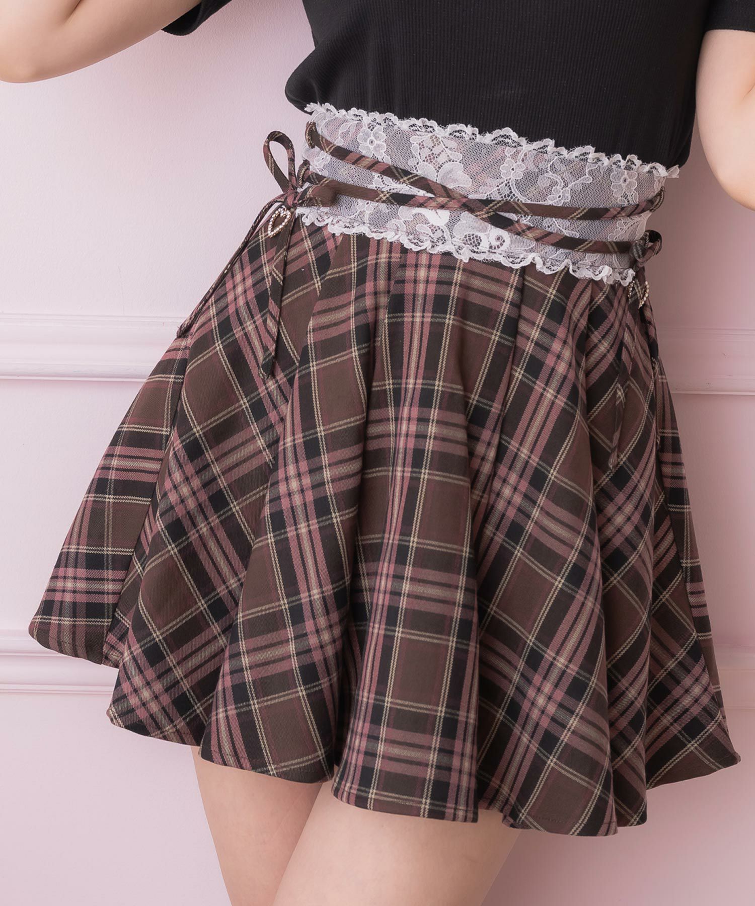 クロスリボンデザインスカート | Rlab store