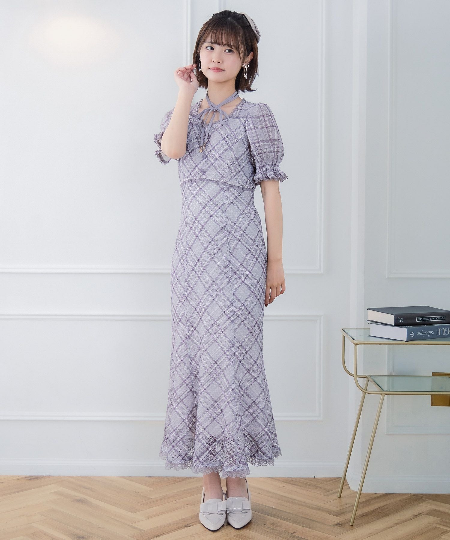 レーシーチェックワンピース | Rlab store