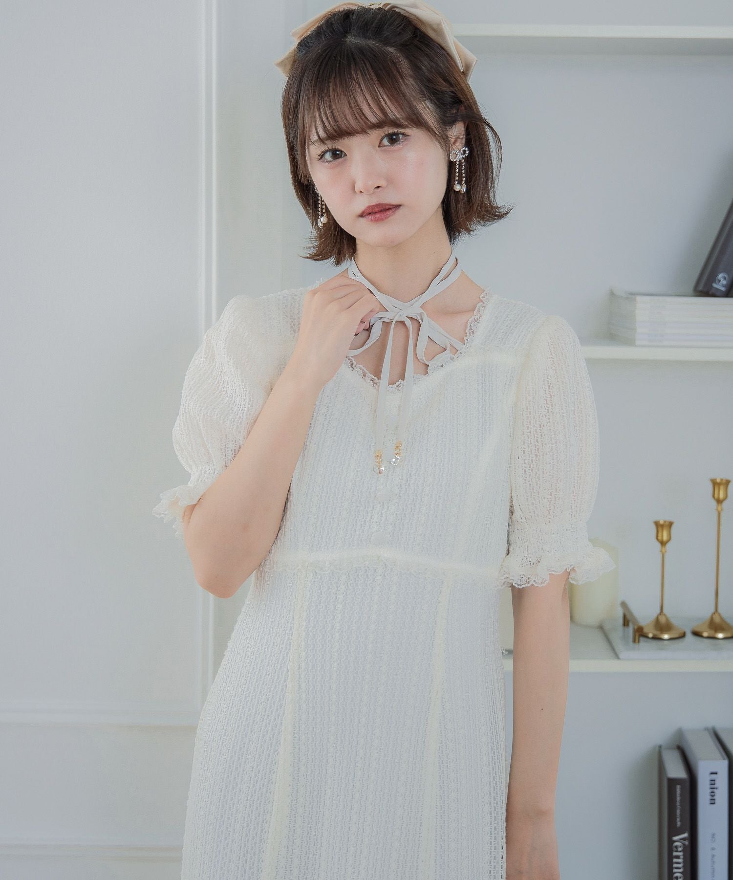 レーシーチェックワンピース | Rlab store