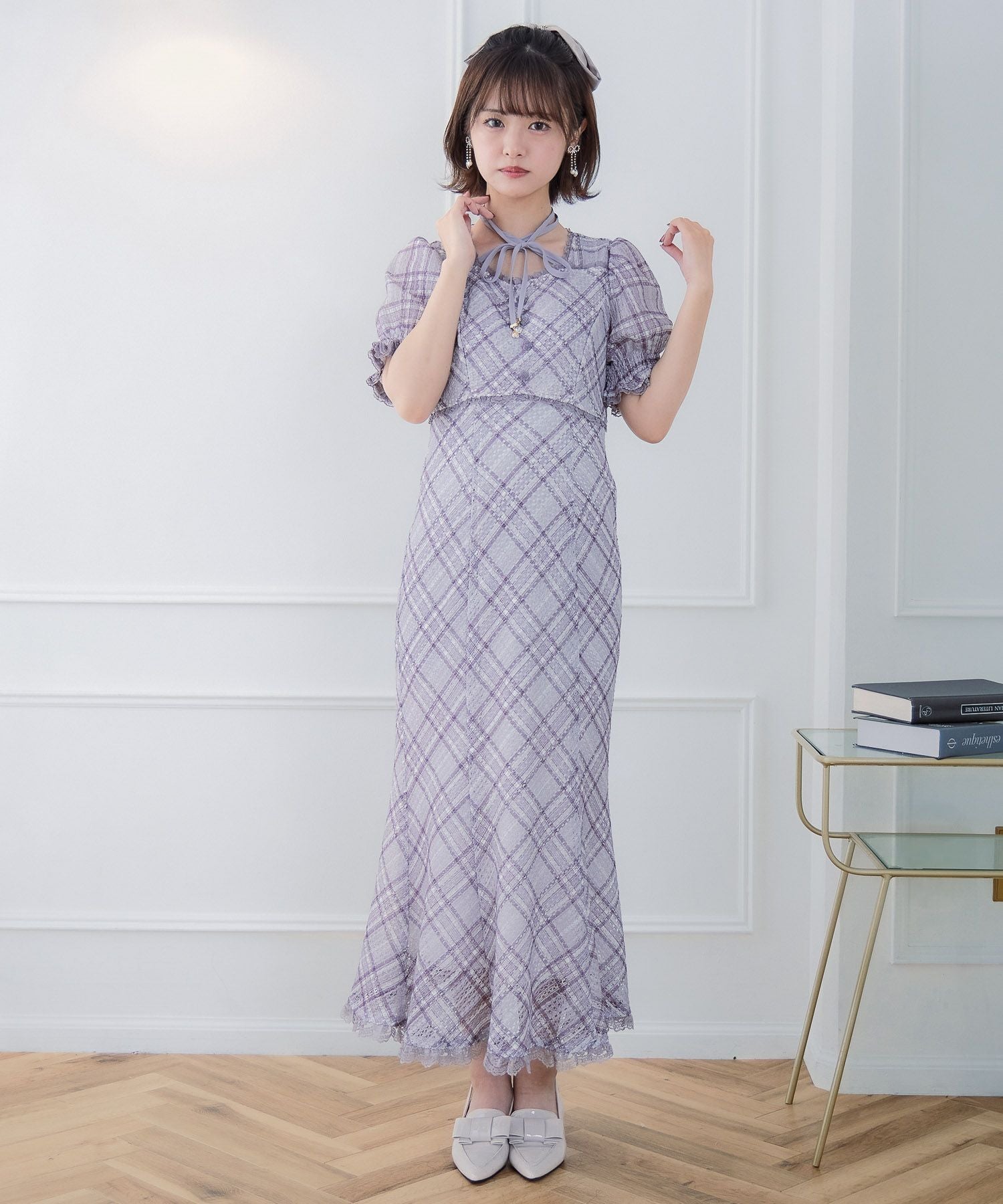 レーシーチェックワンピース | Rlab store
