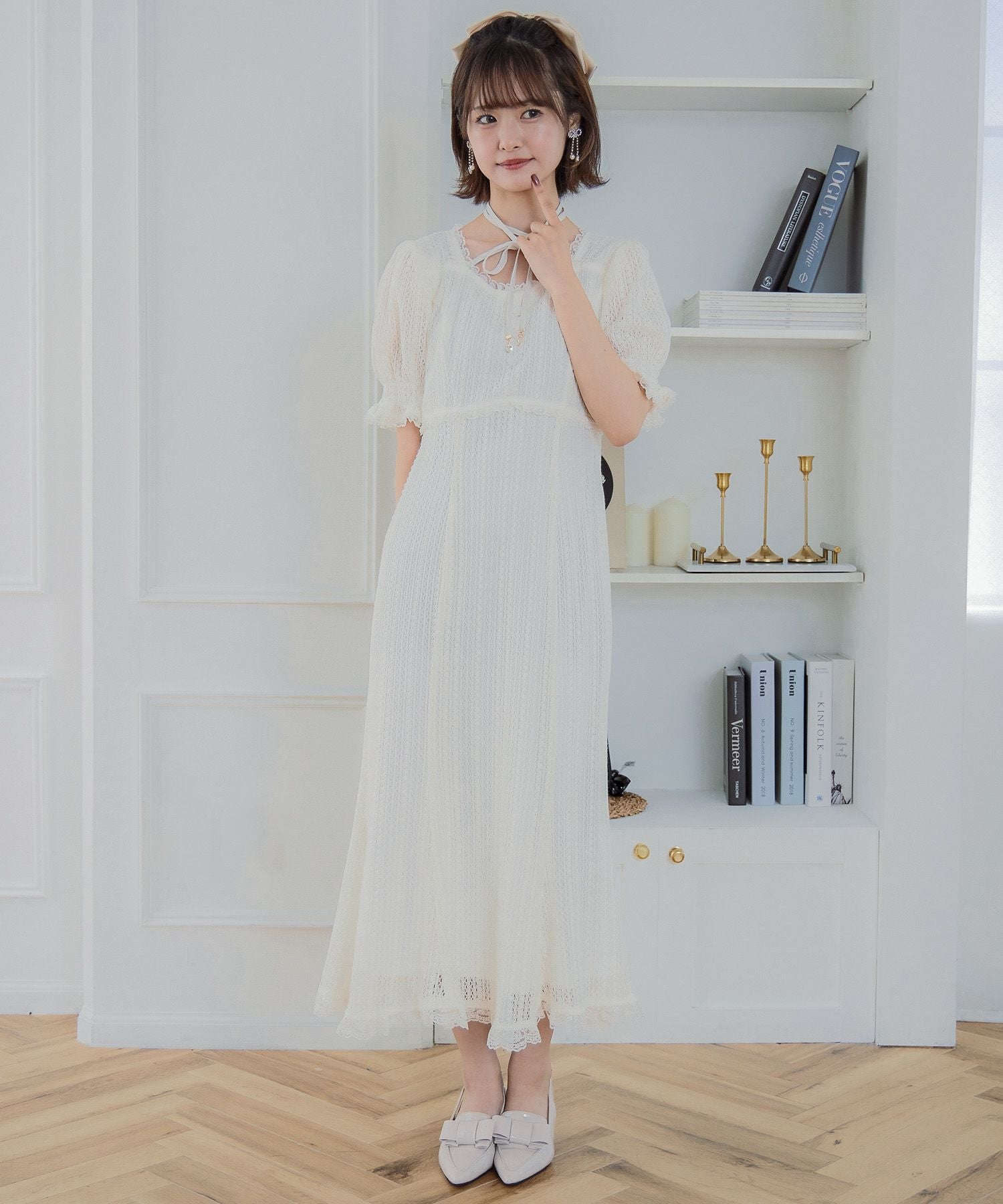 レーシーチェックワンピース | Rlab store