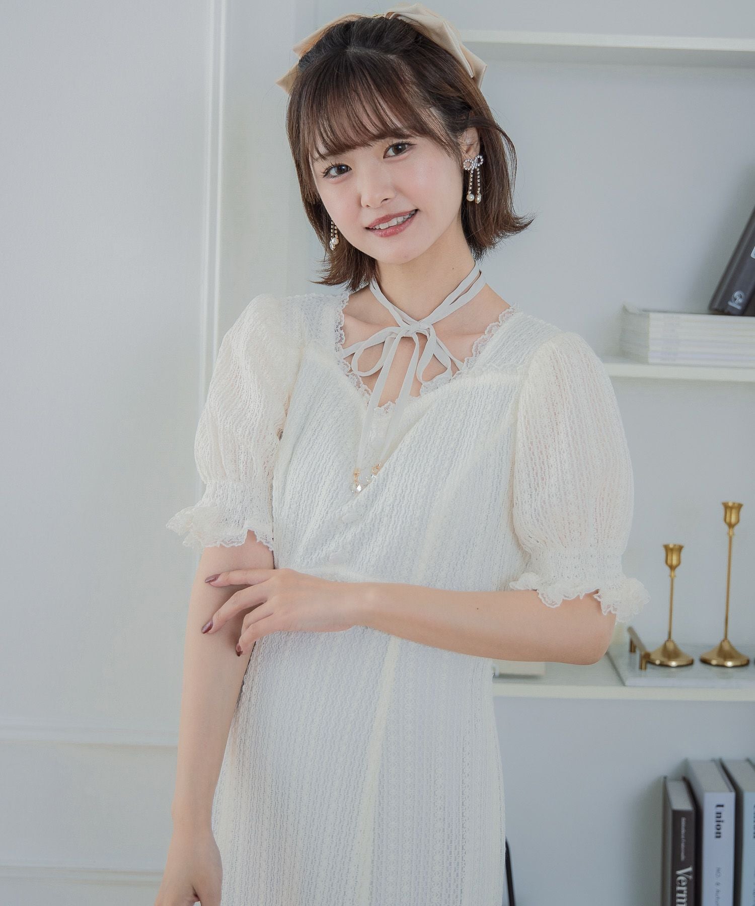 レーシーチェックワンピース | Rlab store