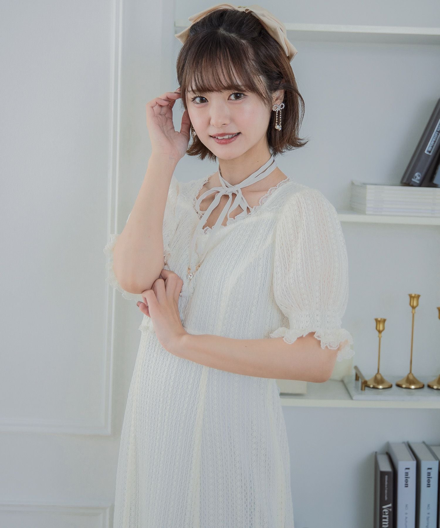 レーシーチェックワンピース | Rlab store