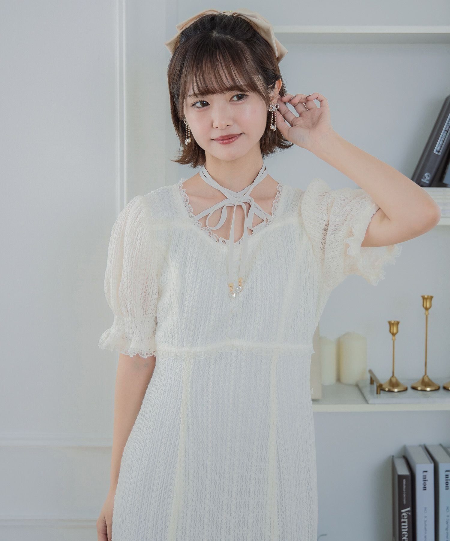 レーシーチェックワンピース | Rlab store