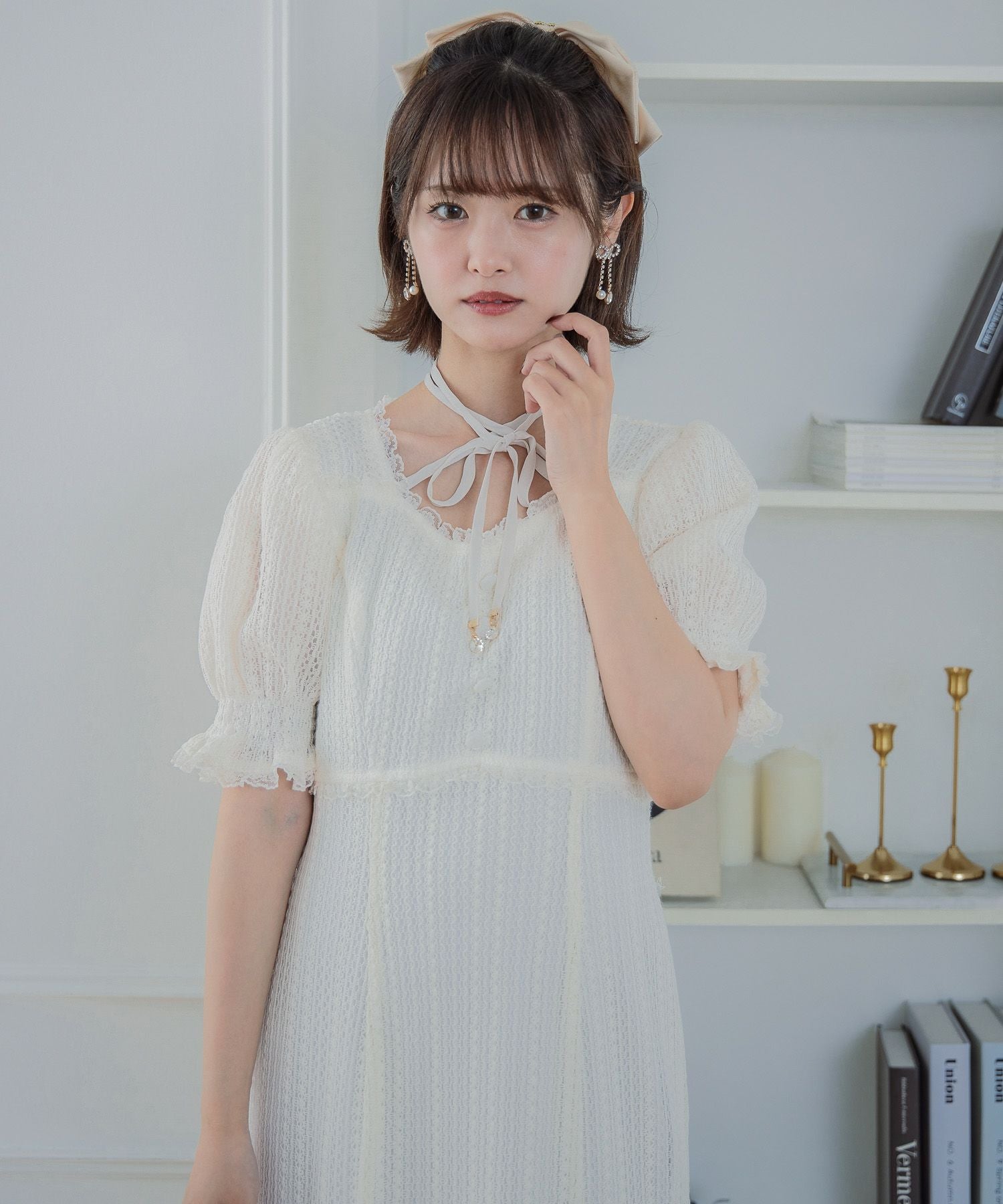 レーシーチェックワンピース | Rlab store