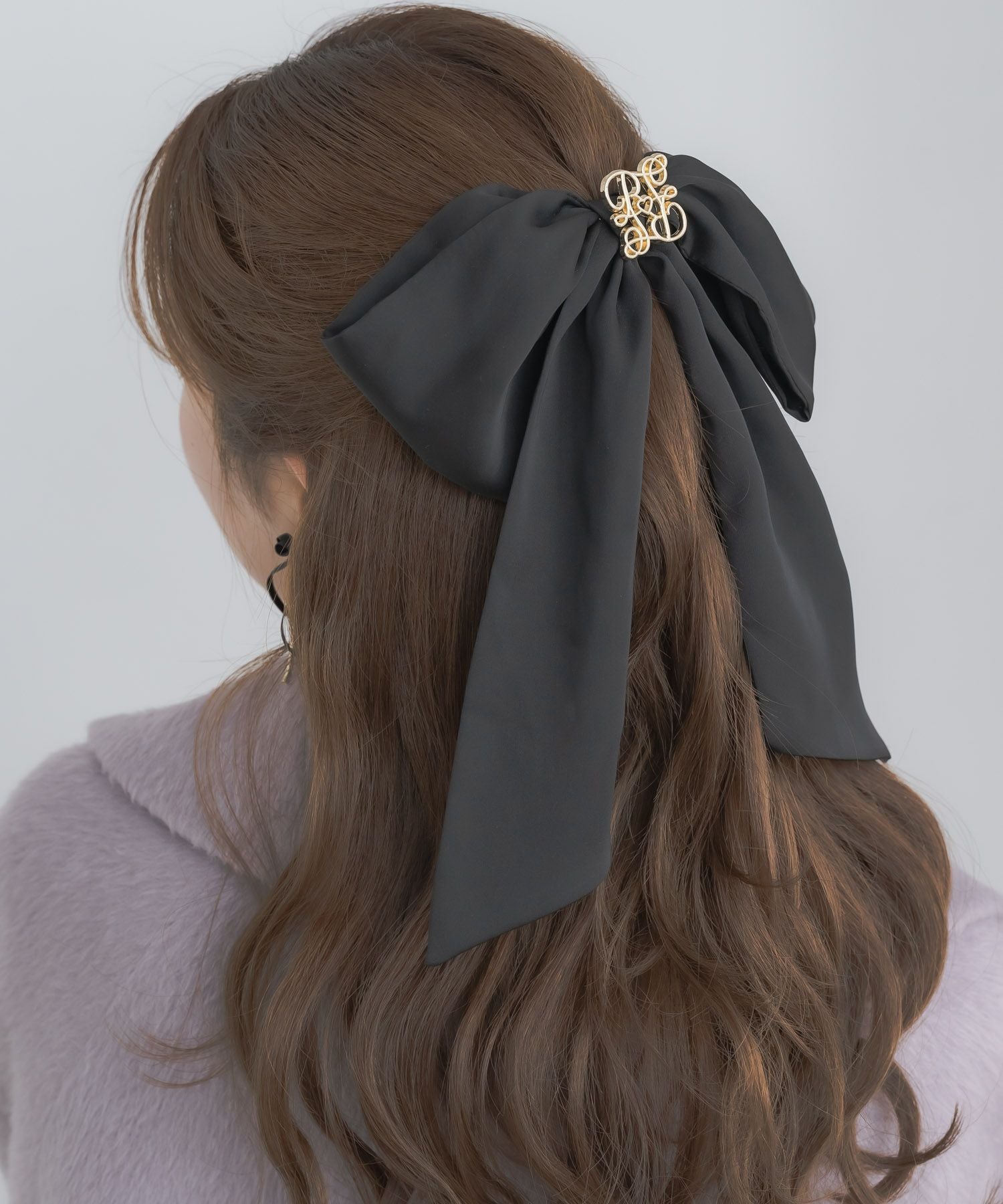 ビジューハートリボンバレッタ | Rlab store