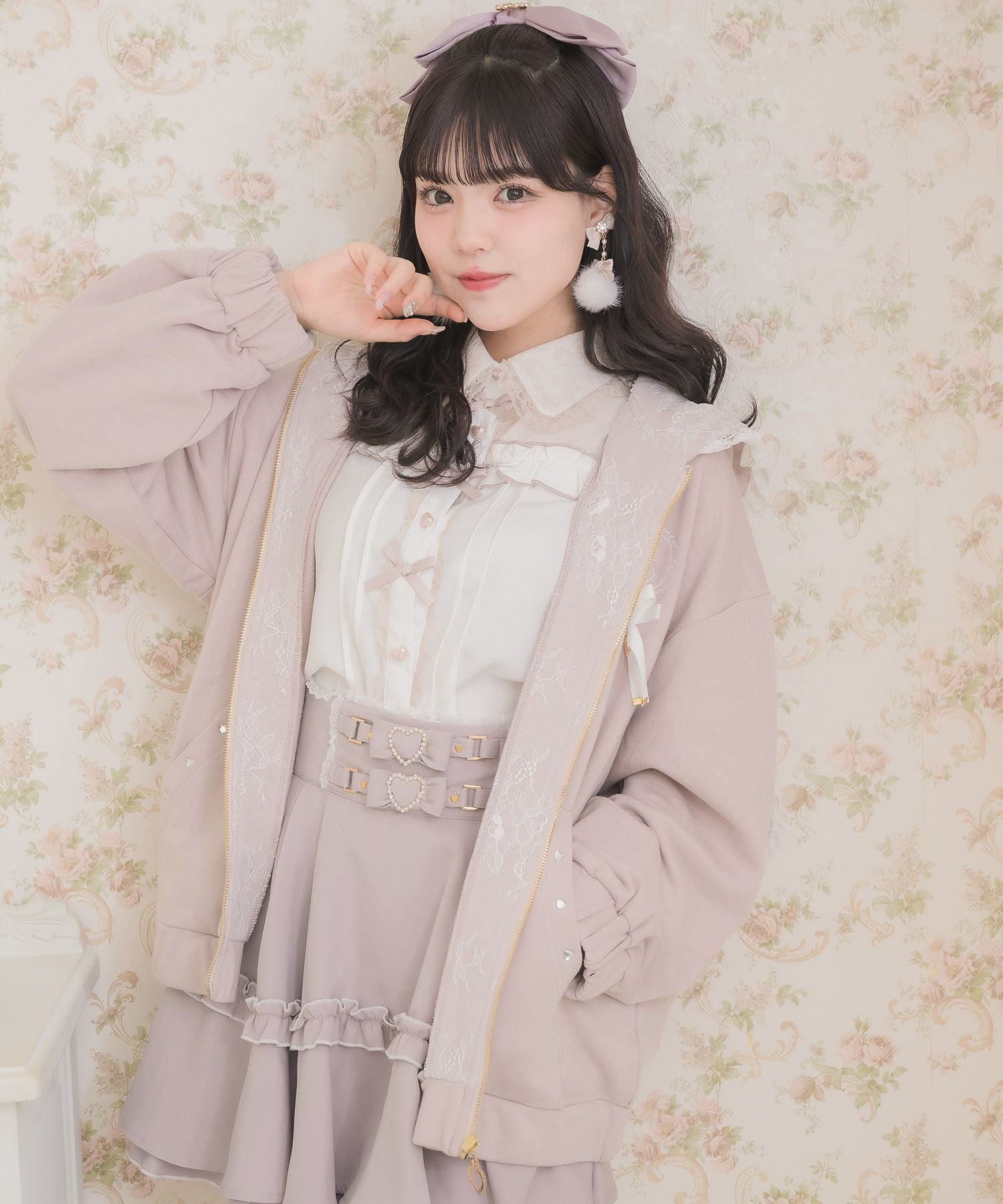 うさ耳ZIPパーカー | Rlab store