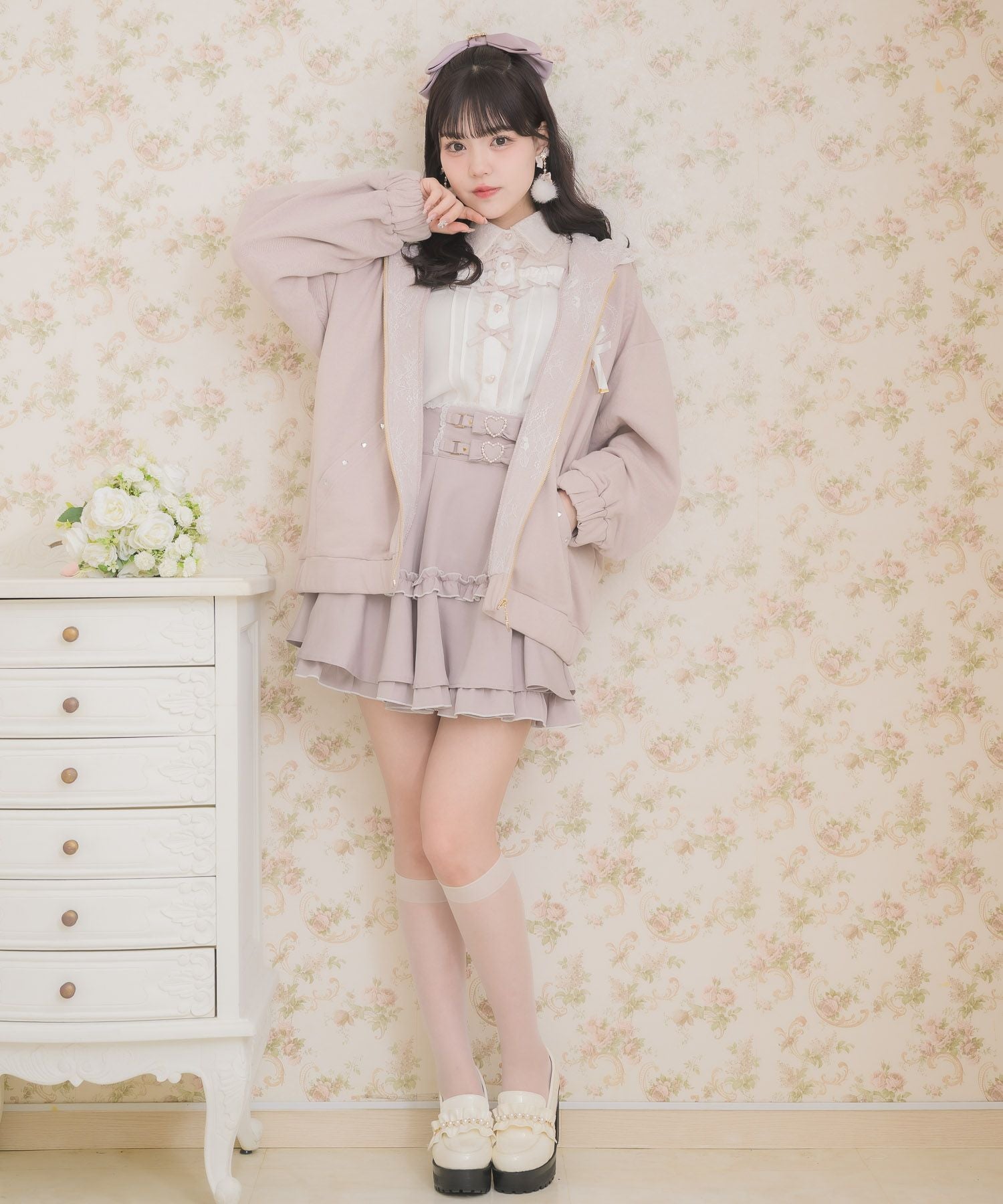 うさ耳ZIPパーカー | Rlab store
