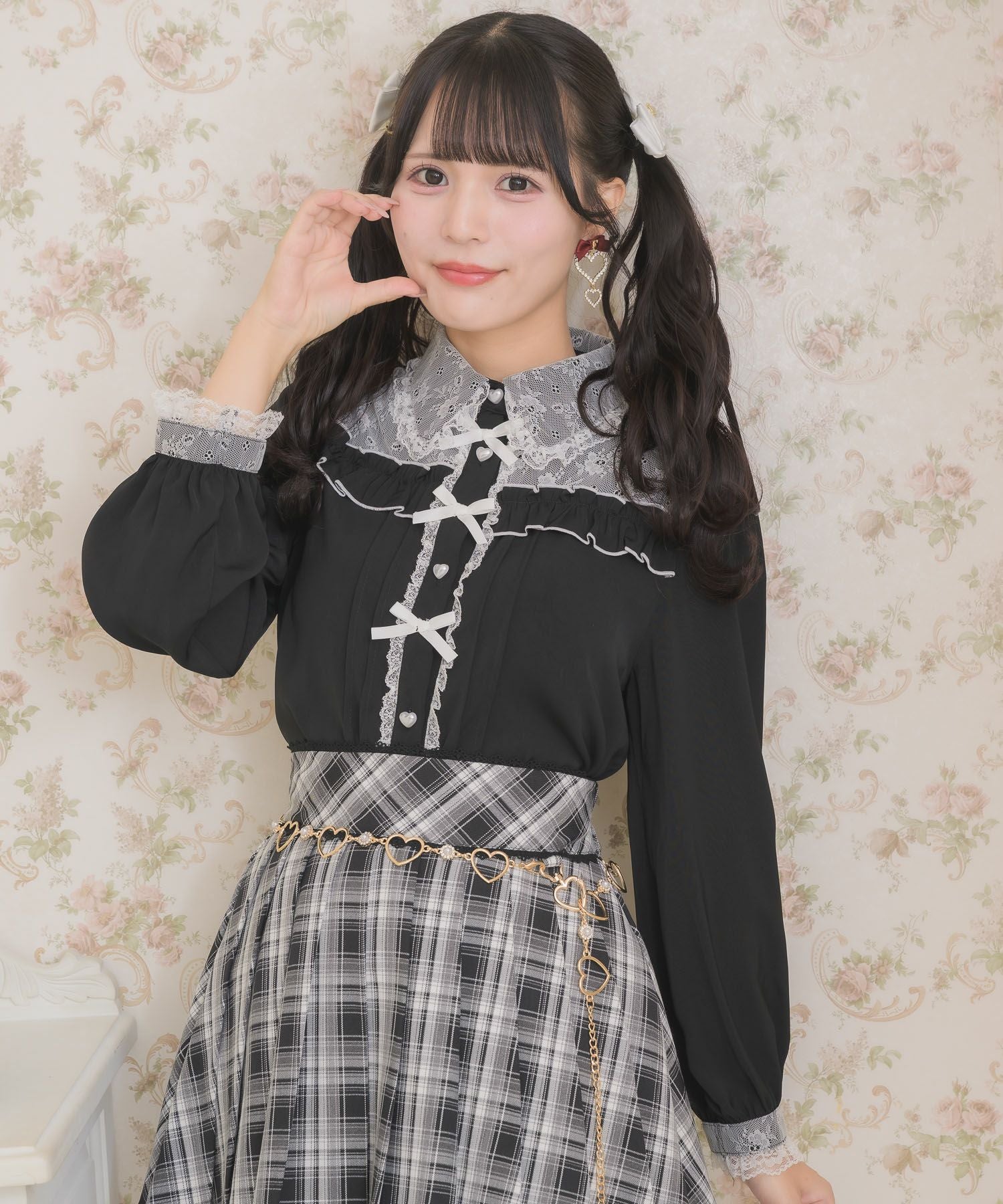 プチリボンデザインブラウス | Rlab store