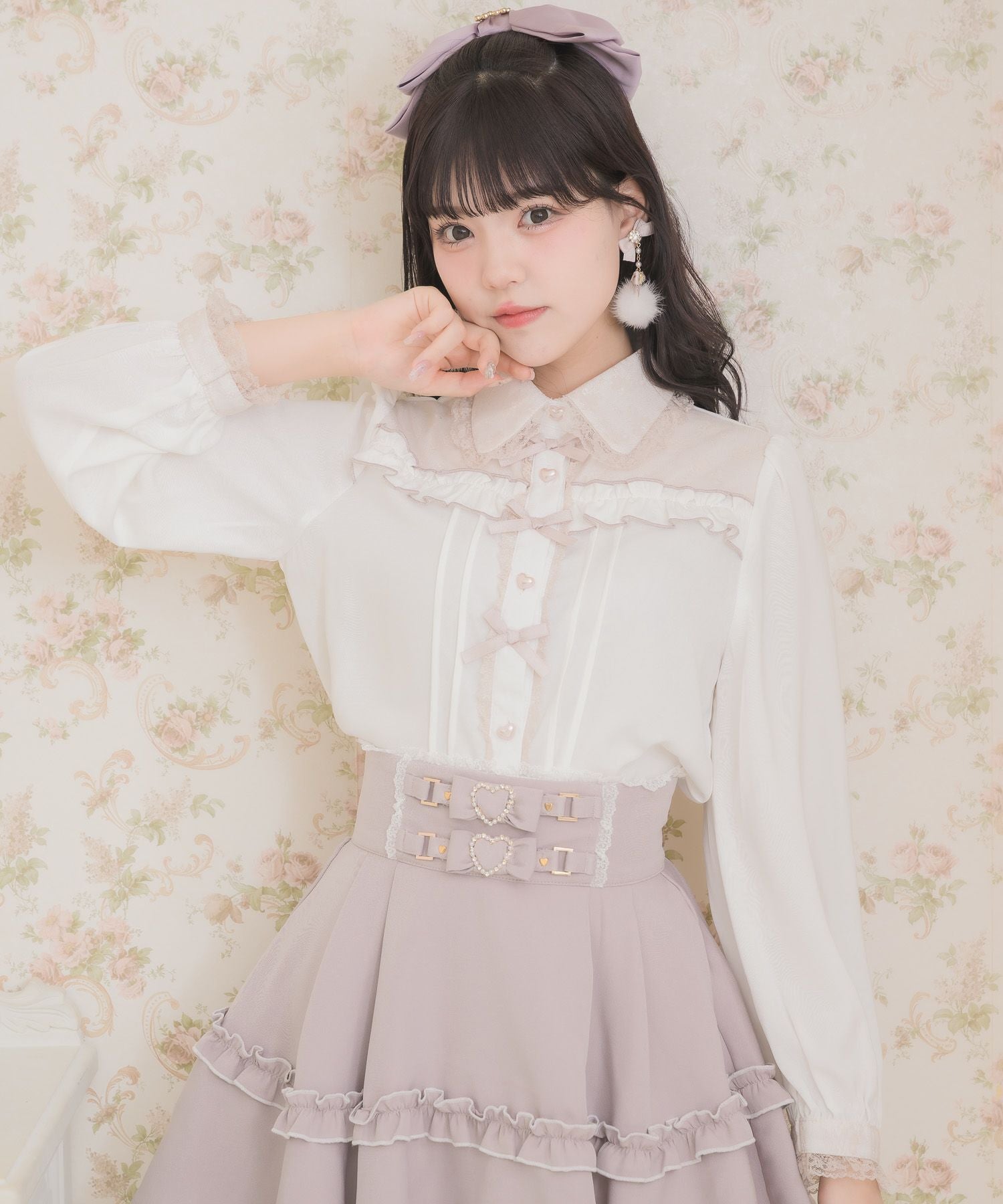 プチリボンデザインブラウス | Rlab store