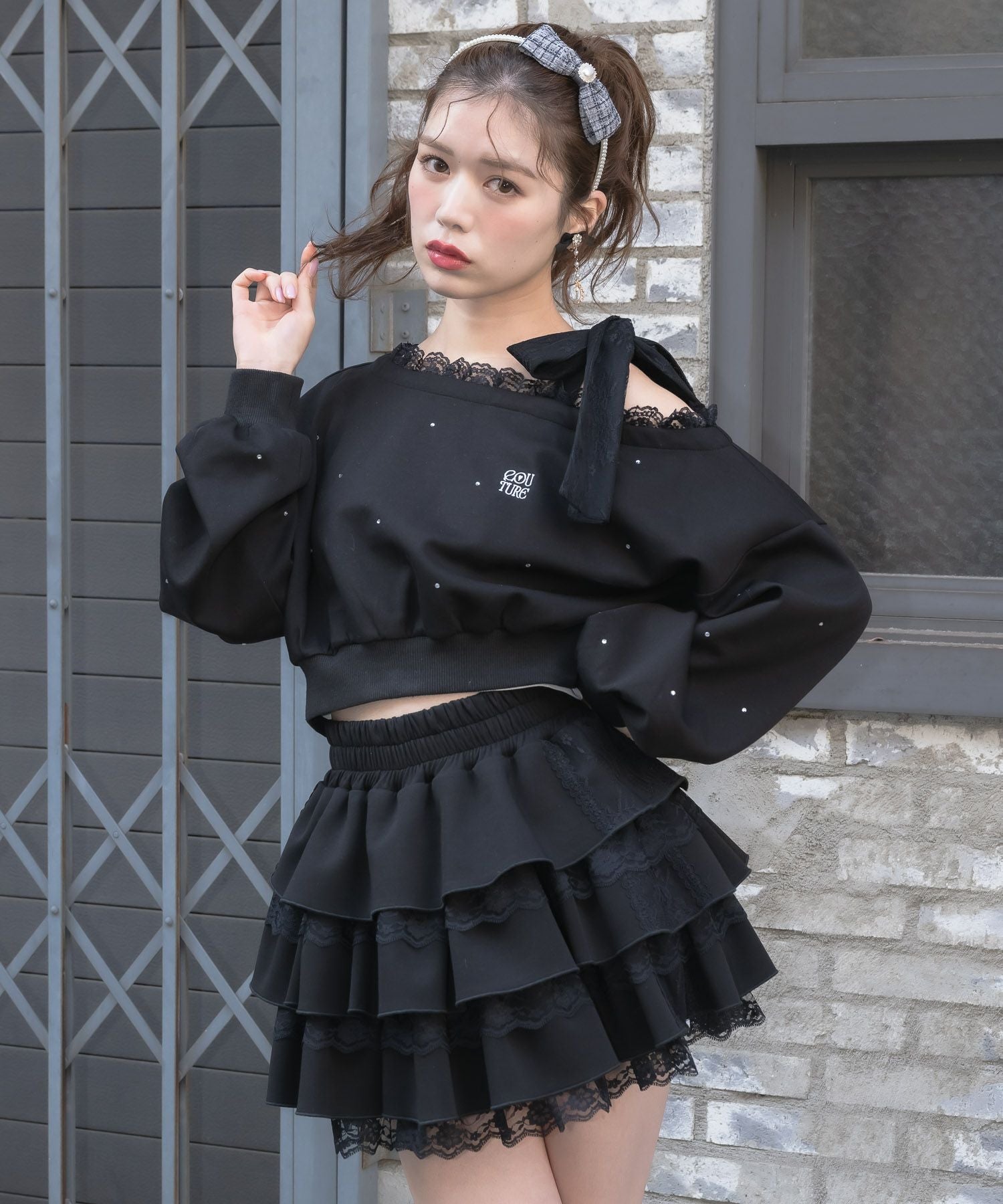 スウェットティアードミニスカパン | Rlab store