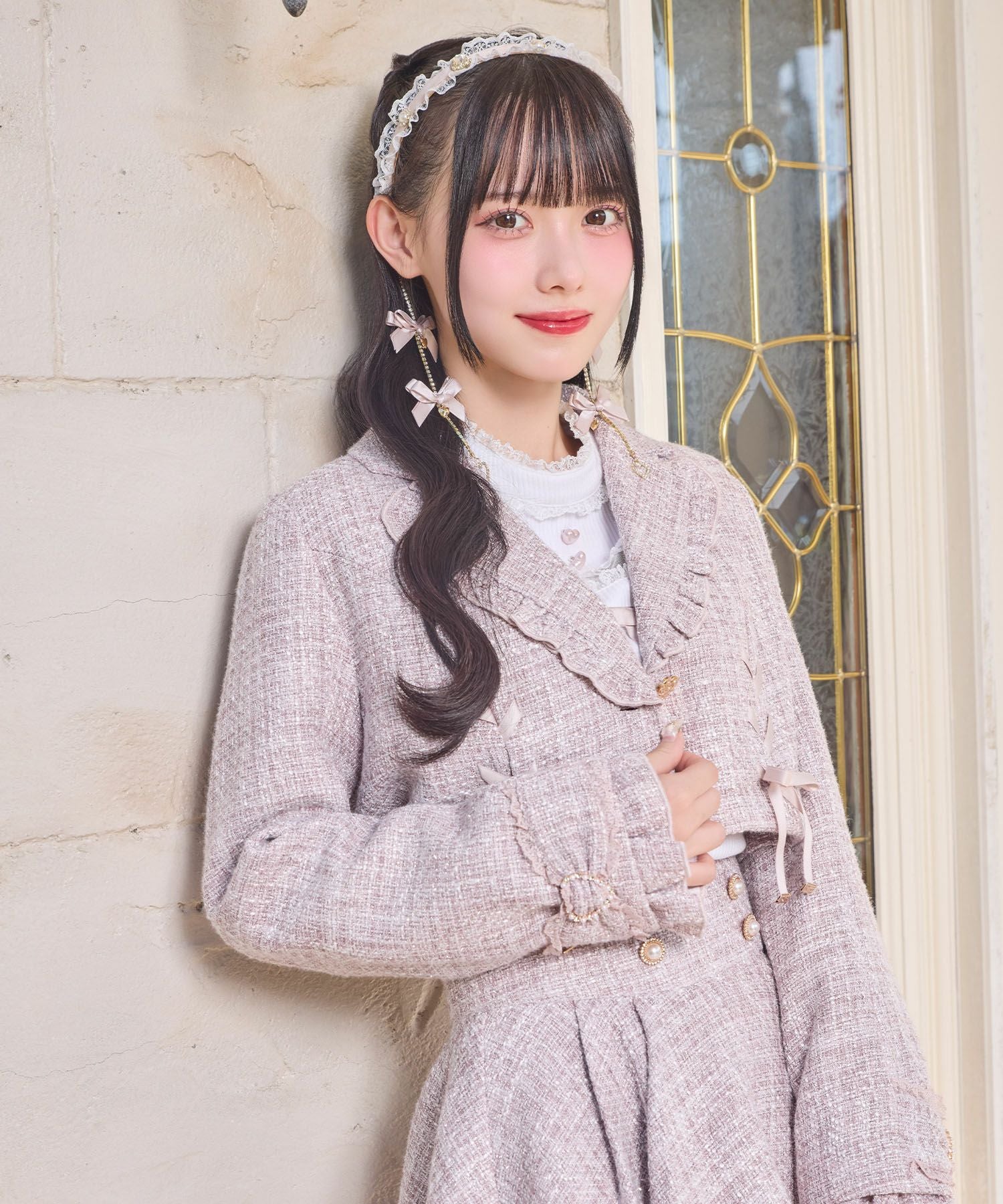 サイドレースアップショートジャケット | Rlab store