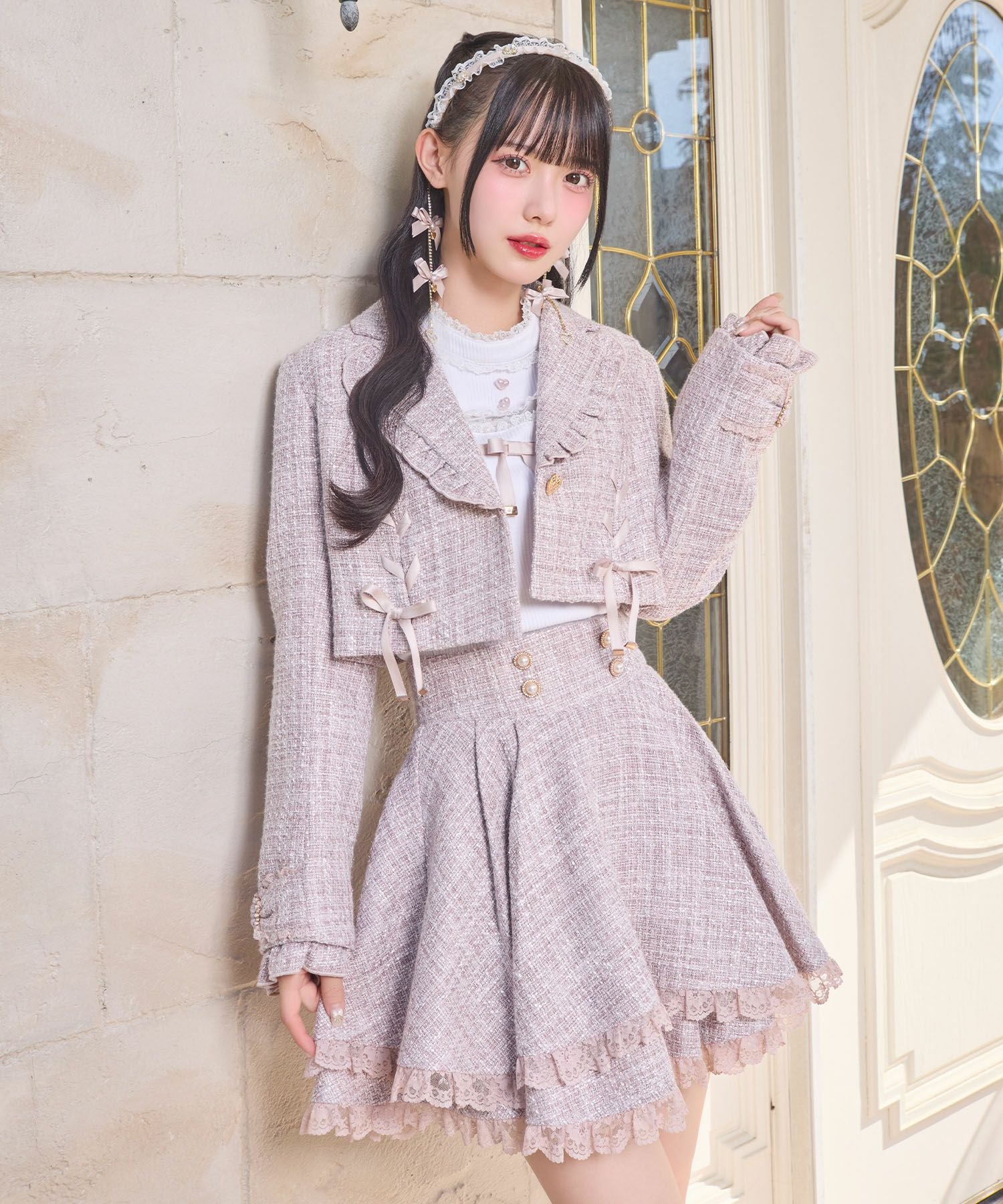 サイドレースアップショートジャケット | Rlab store