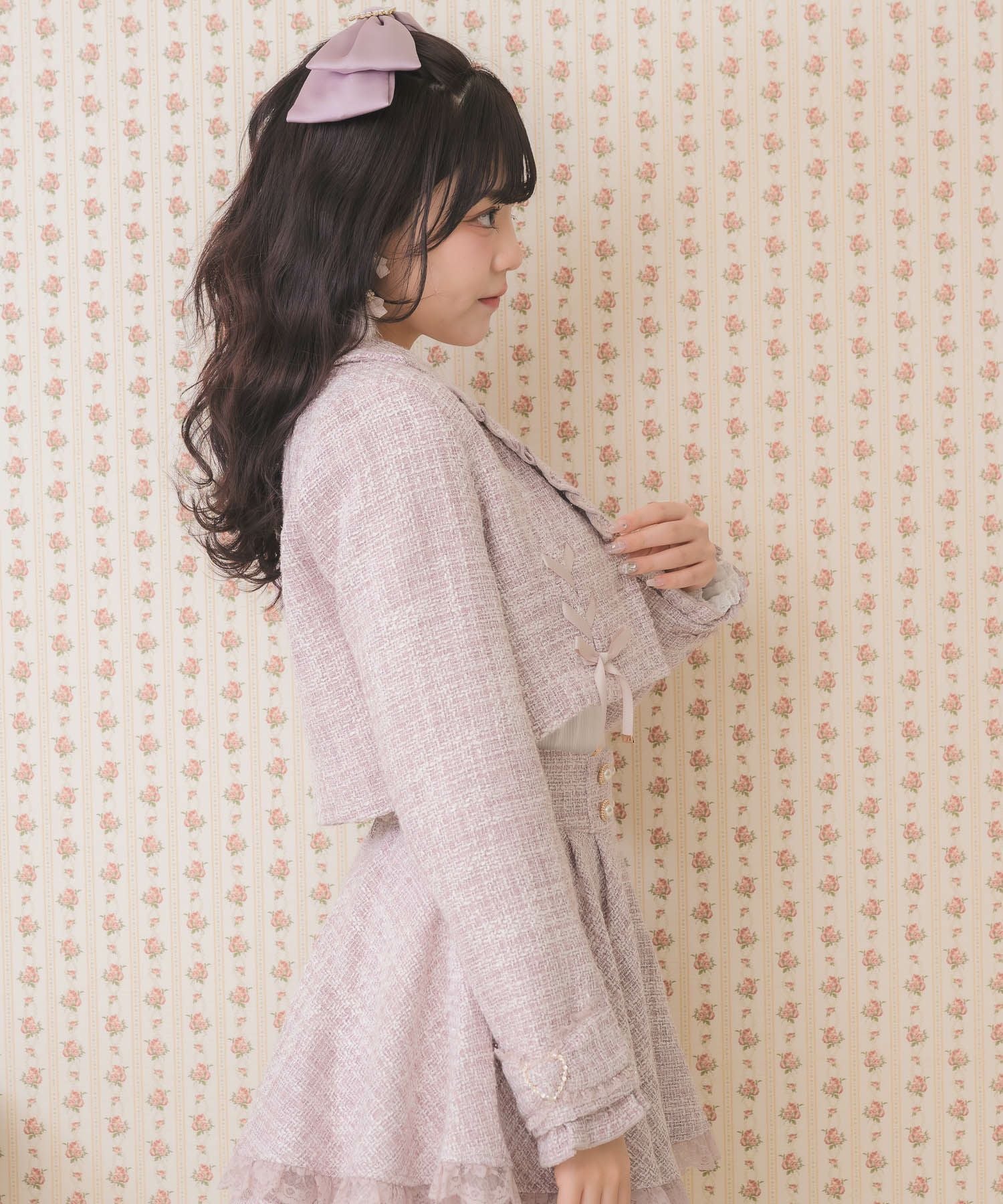 サイドレースアップショートジャケット | Rlab store