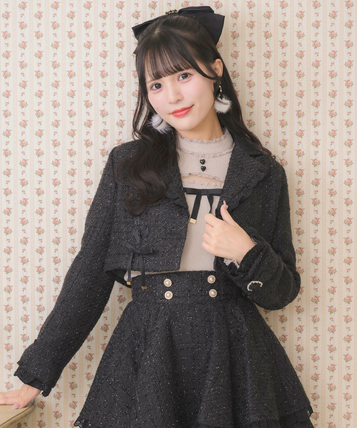 サイドレースアップショートジャケット | Rlab store