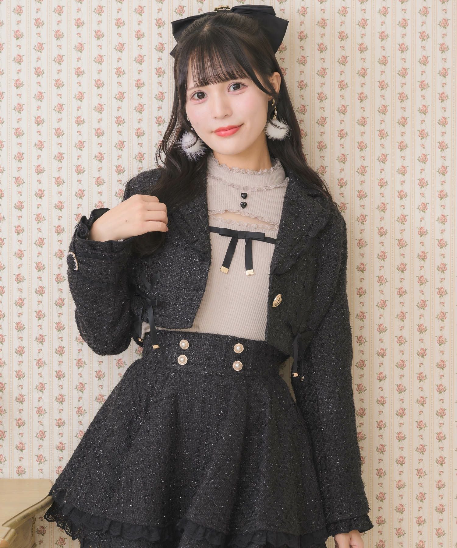 サイドレースアップショートジャケット | Rlab store