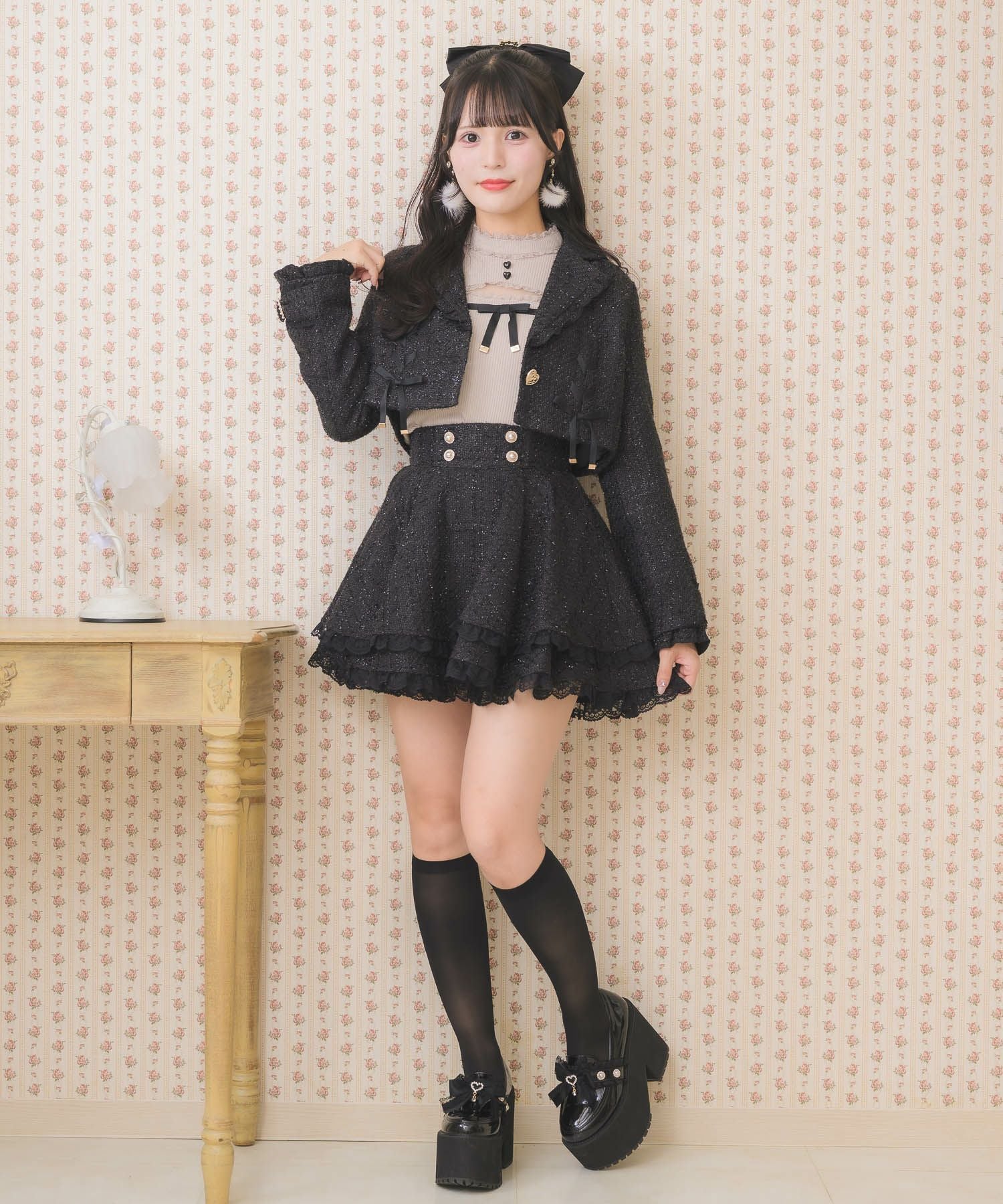 サイドレースアップショートジャケット | Rlab store