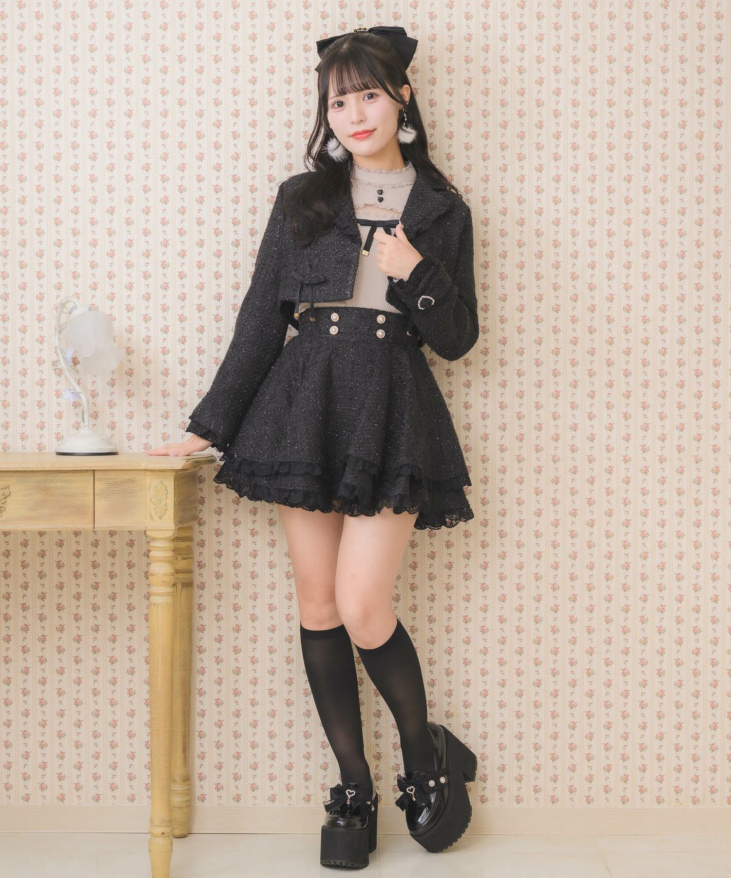 サイドレースアップショートジャケット | Rlab store