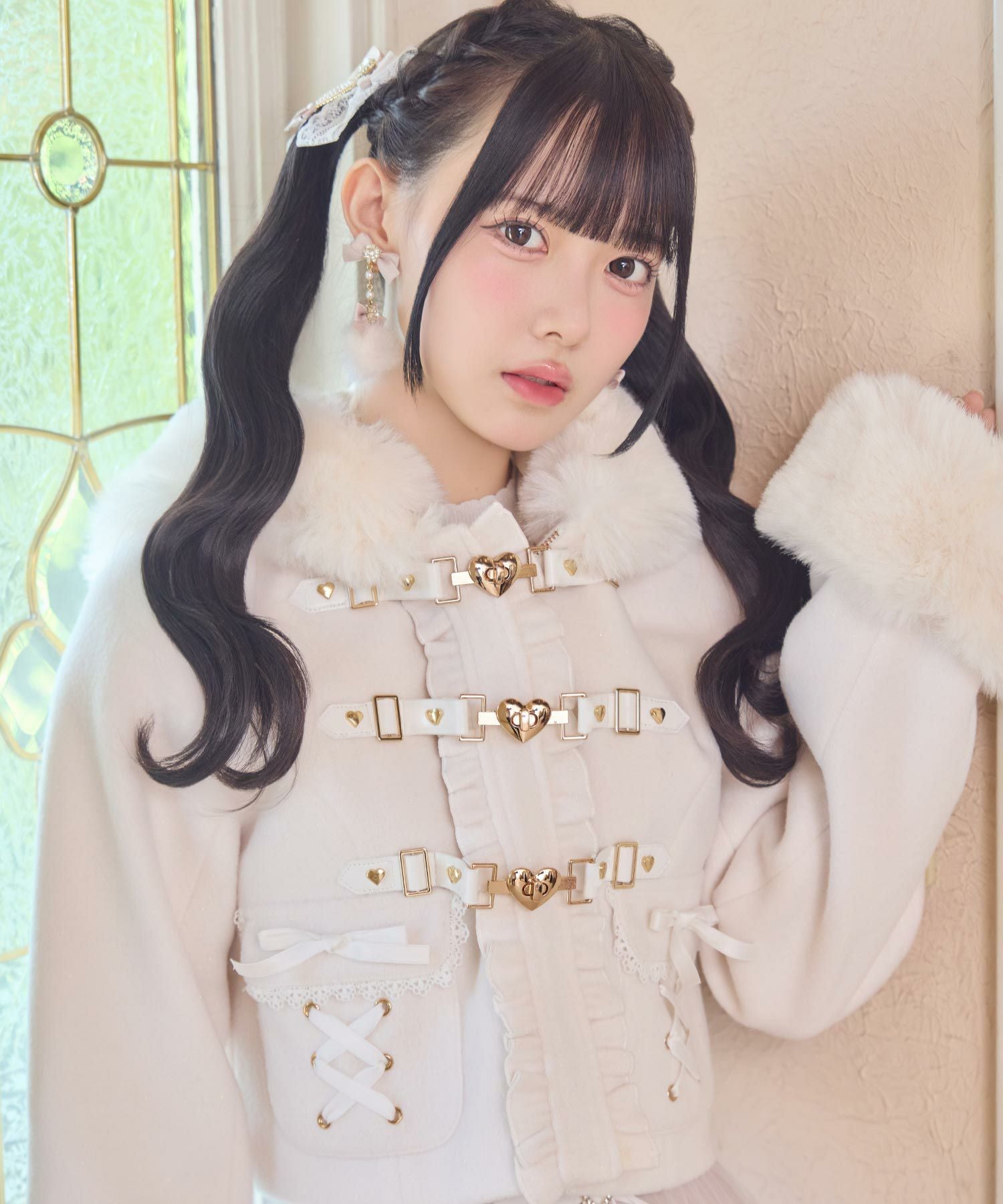 ハートバックルショートコート | Rlab store