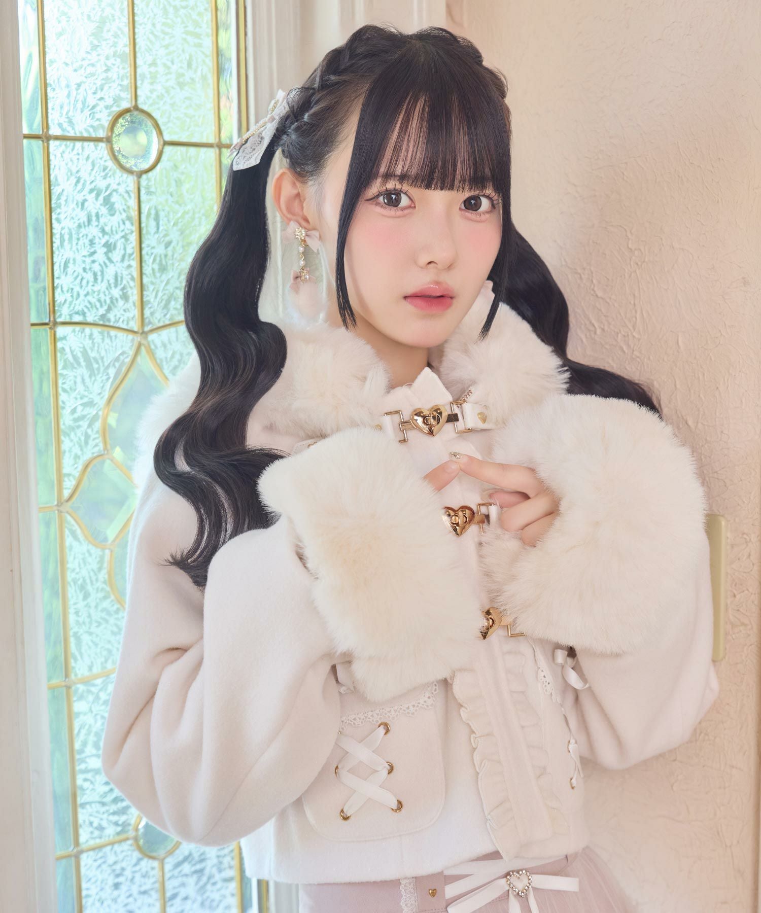 ハートバックルショートコート | Rlab store