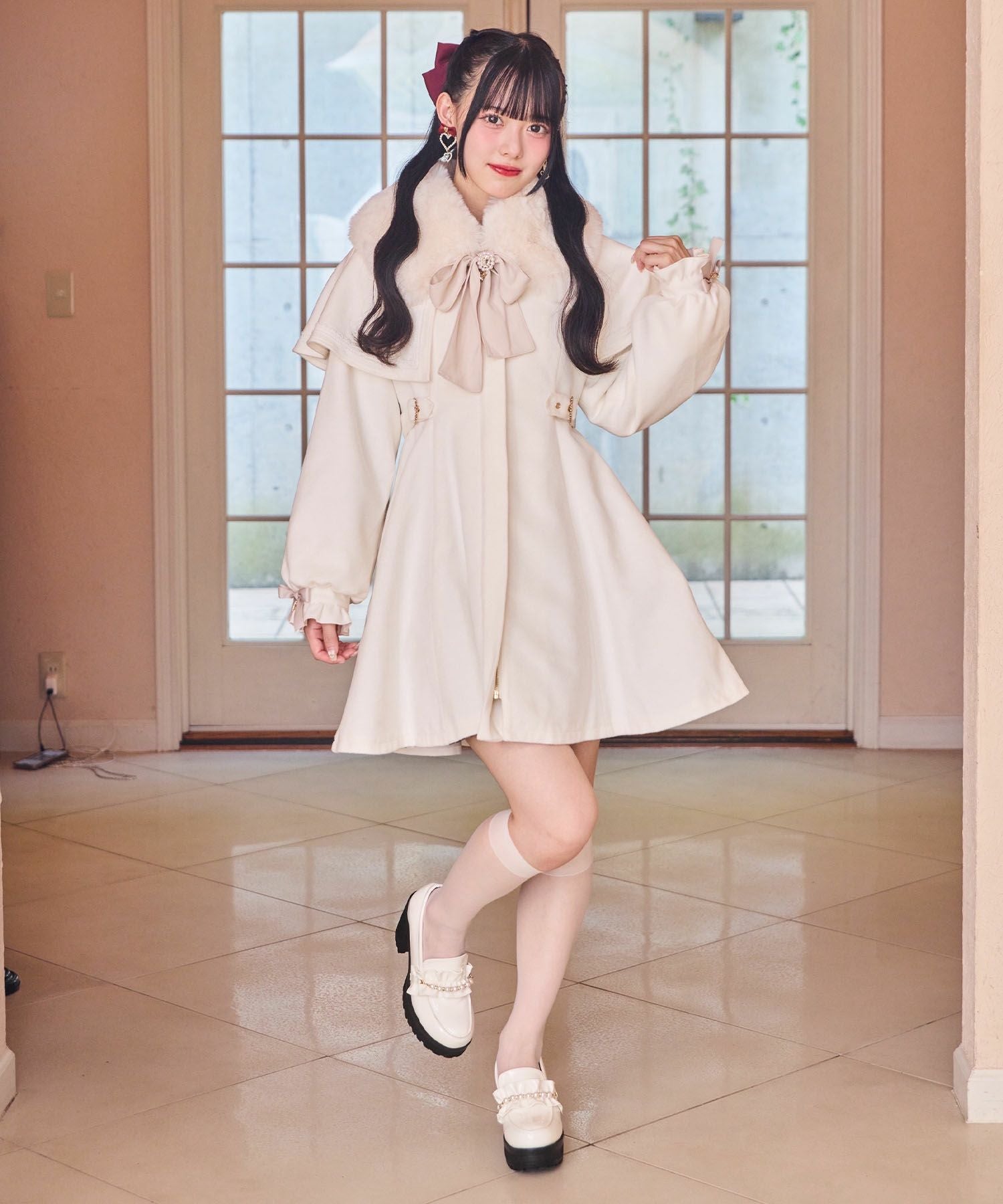 EMMA ROUGE VIF ダブルブレストコート M クリーム 新ブランド【EMMA ROUGE VIF】ローンチのお知らせ | Rouge vif la cle