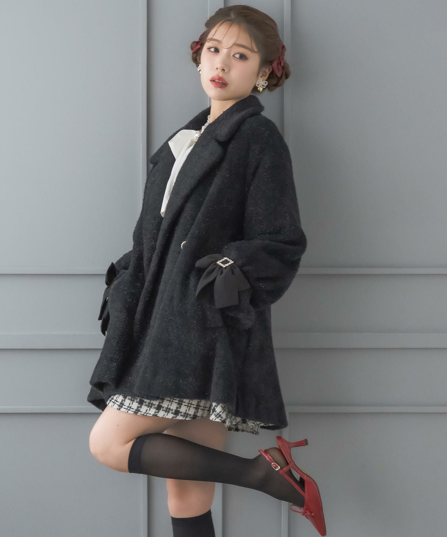 ラメシャギーコート | Rlab store